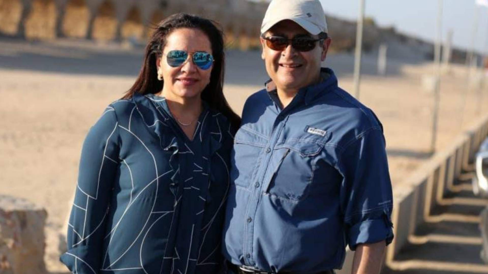 Ana García y Juan Orlando Hernández: últimas vacaciones