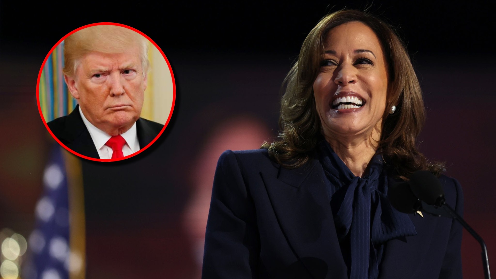 Kamala Harris debate Donald Trump enfado