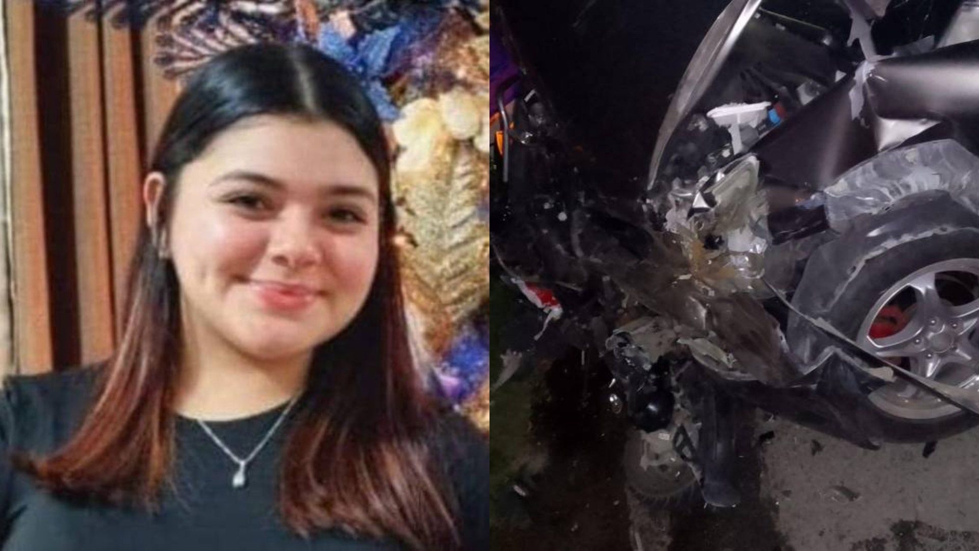 Katherine Flores accidente La Ceiba