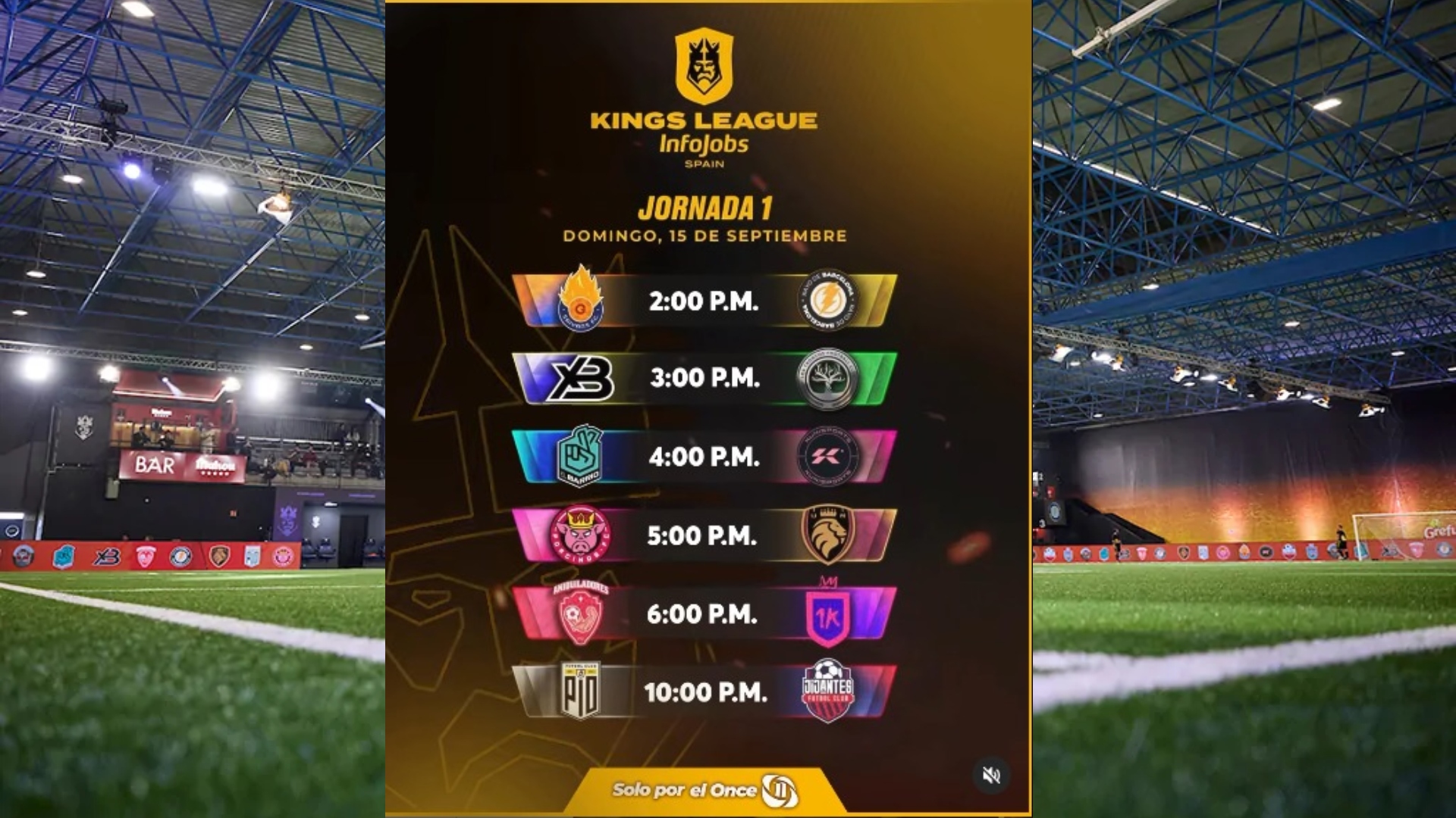 Horarios y partidos de la Kings League: ¡El regreso de la Liga de los Reyes está en Canal 11!