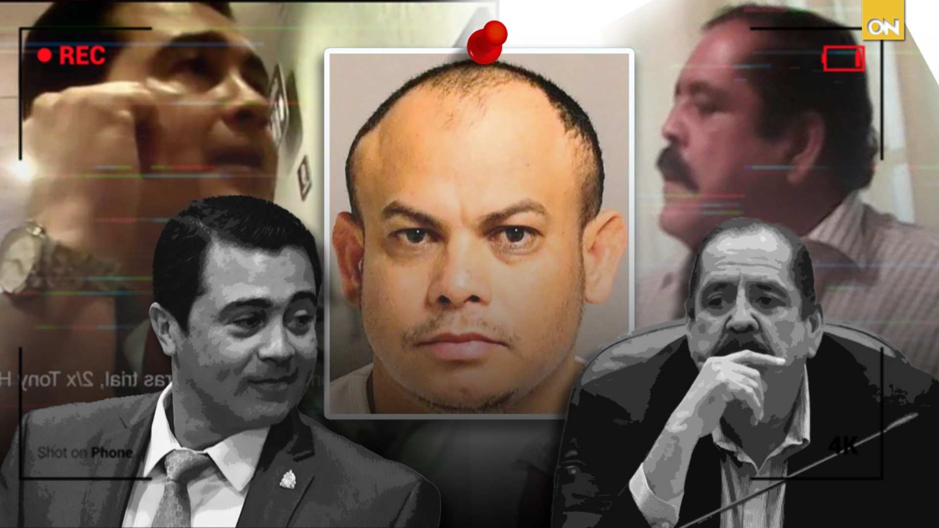 "Los Cachiros": Así grabaron a Tony Hernández y Carlos Zelaya