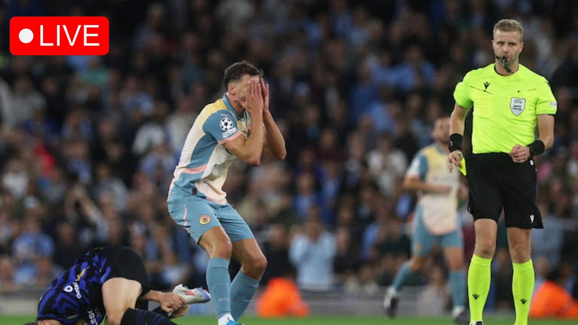 Manchester City vs Inter EN VIVO: Comenzó el partido de la Champions League