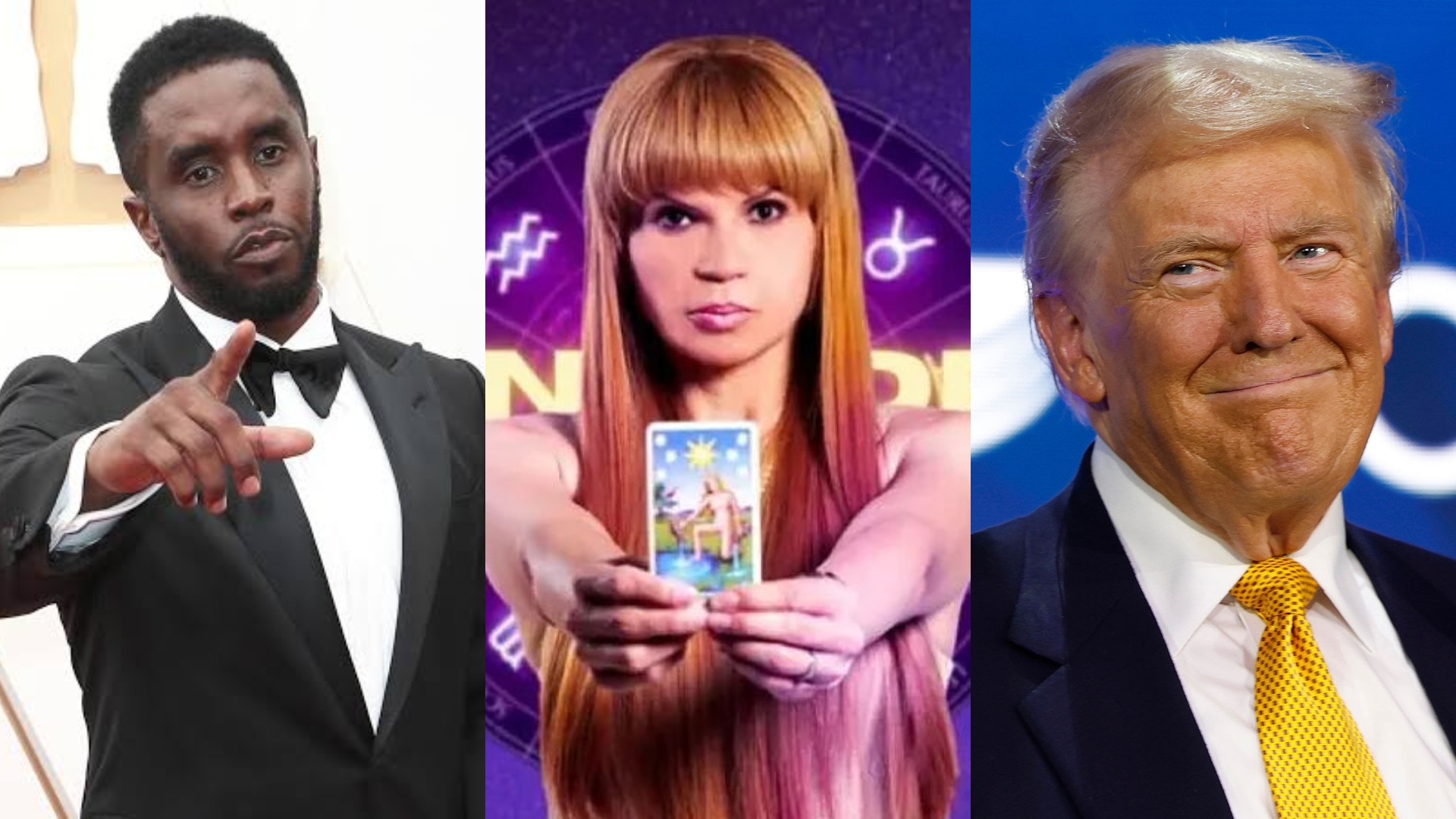 Mhoni Vidente rompe el silencio y asegura que la detención de "Puff Daddy" llevará a Donald Trump al poder