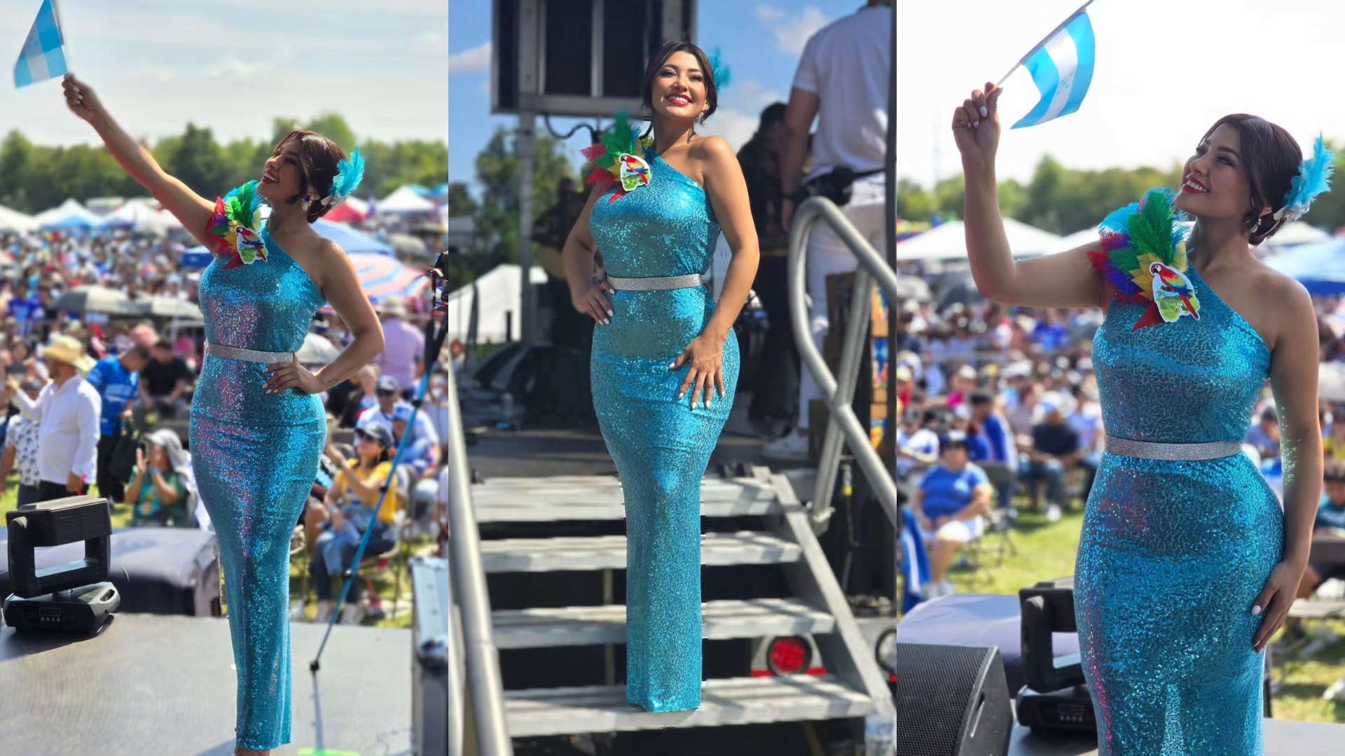 IMPECABLE | Así lució Milagro Flores en las fiestas patrias