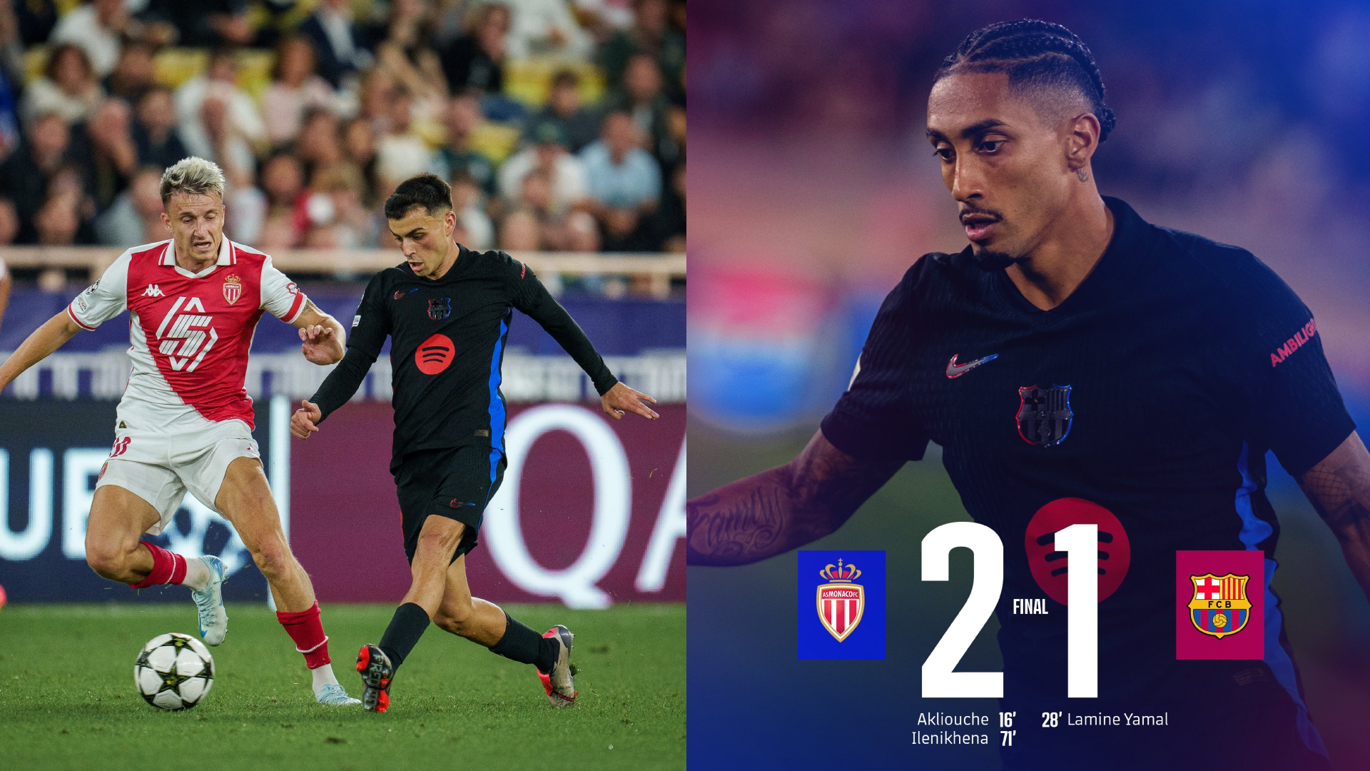 Mónaco vs. Barcelona