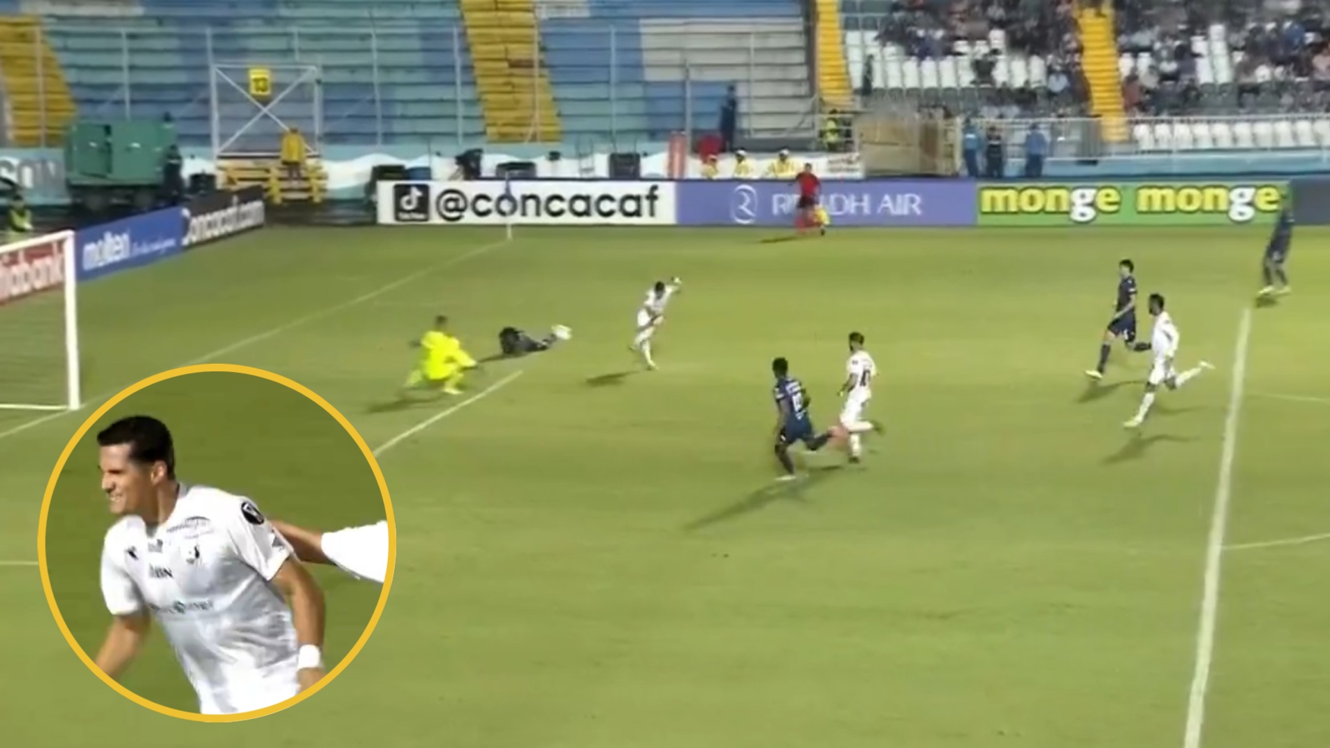 No se lo esperaban | Así fue el gol con el que Herediano empató a Motagua