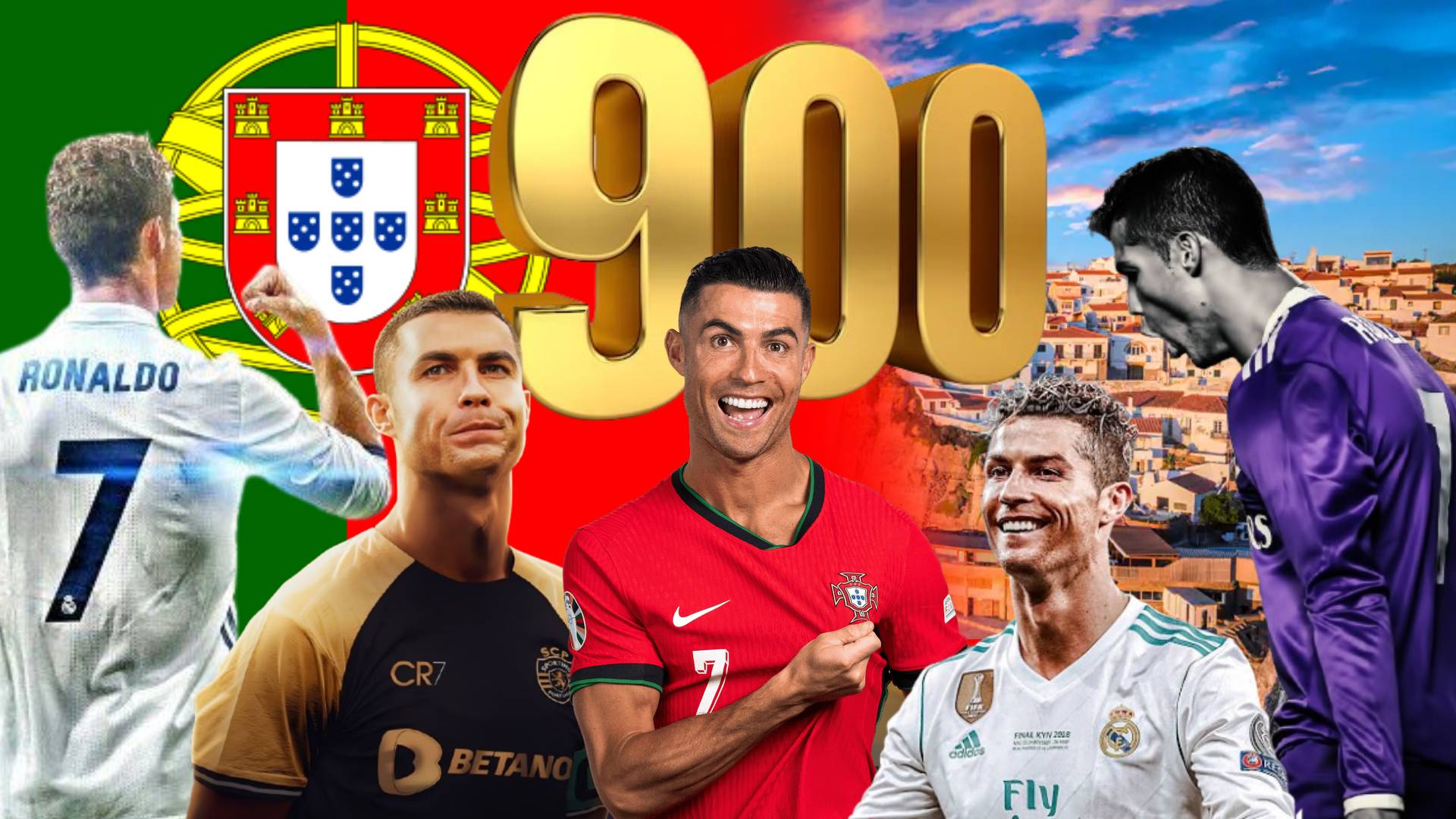 Cristiano Ronaldo 900 goles