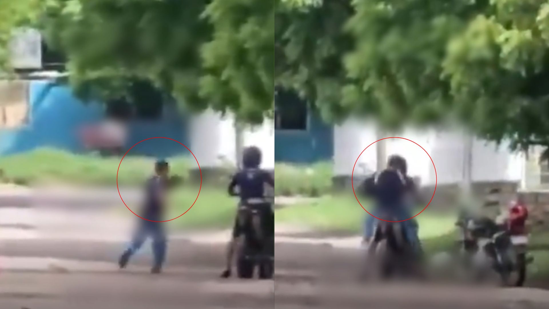 Dos sicarios huyen en la colonia Las Acacias de Choluteca