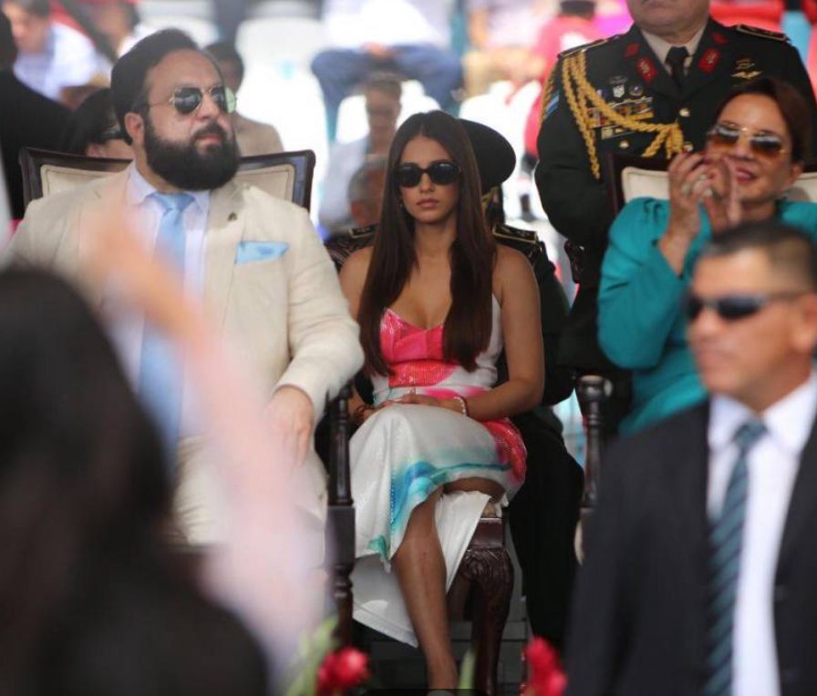 Anaís Vargas, esposa de "Melito" Zelaya