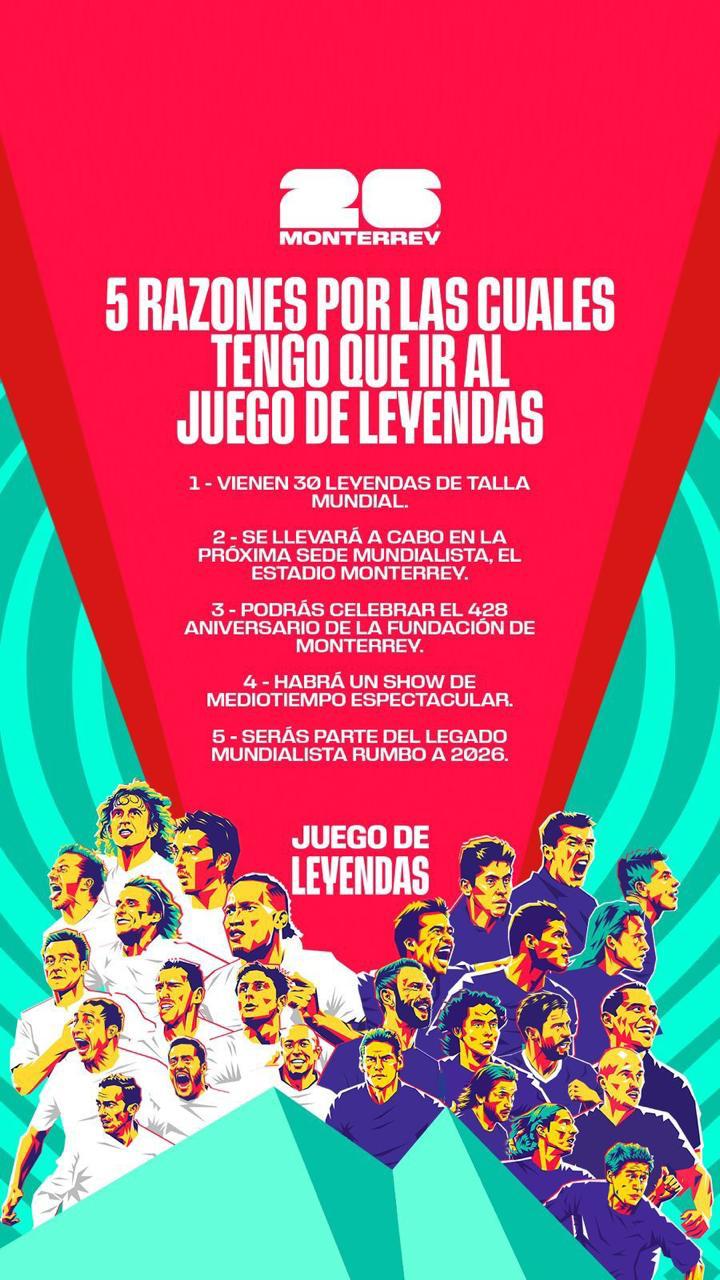 Juego Leyendas Monterrey