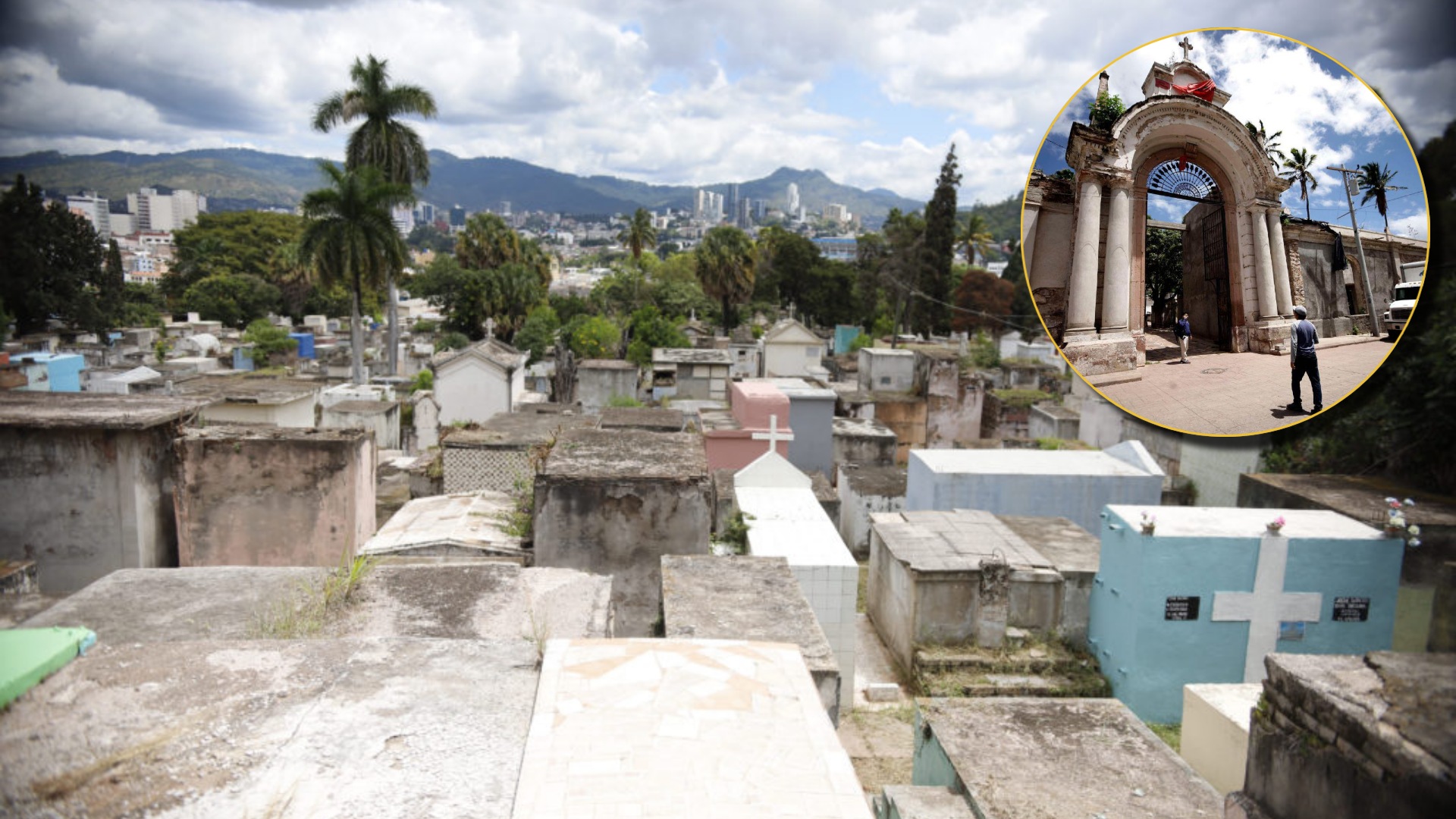 Visita por el Cementerio General de la capital