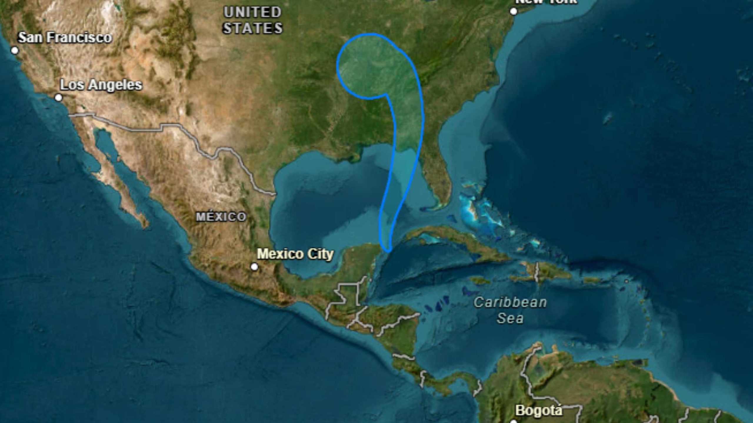 Seguimiento en tiempo real y su trayectoria en vivo de huracán Helene