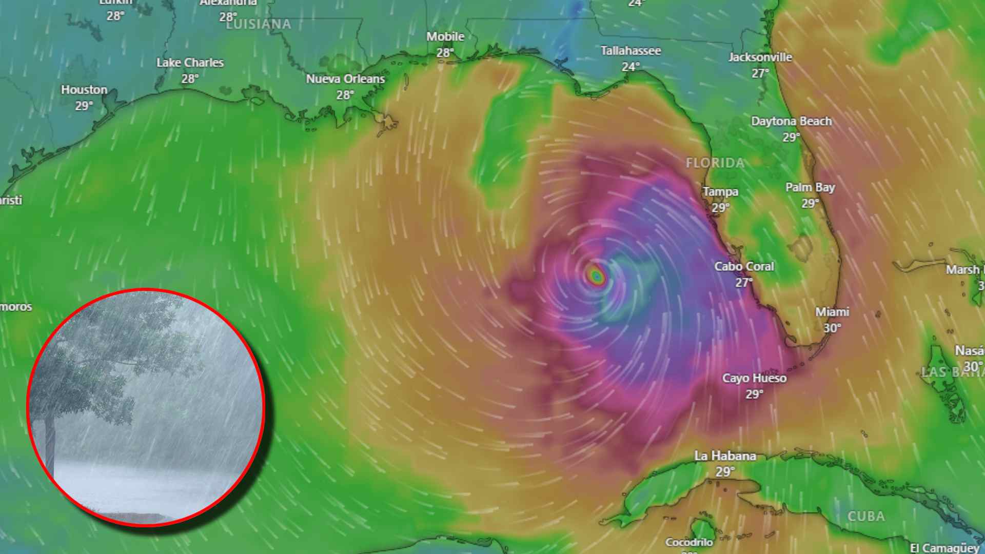 Huracán Helene avanza hacia Florida y amenaza con daños graves