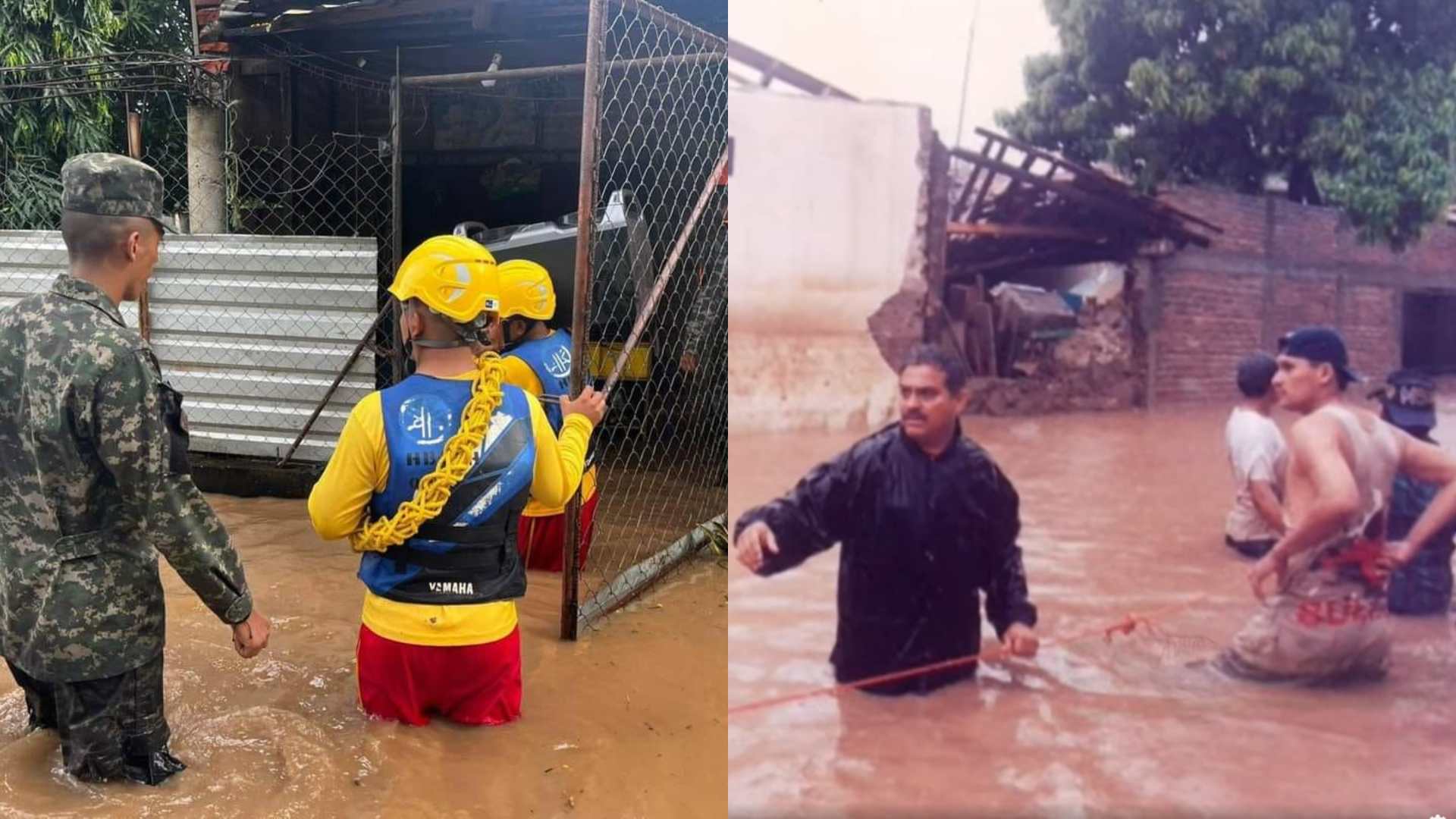 Comparan daños por recientes lluvias en Choluteca como los ocurridos en huracán Mitch