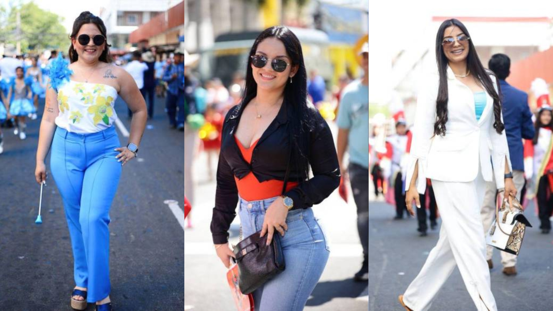Maestras que derrocharon belleza el 15 de septimbre en Honduras