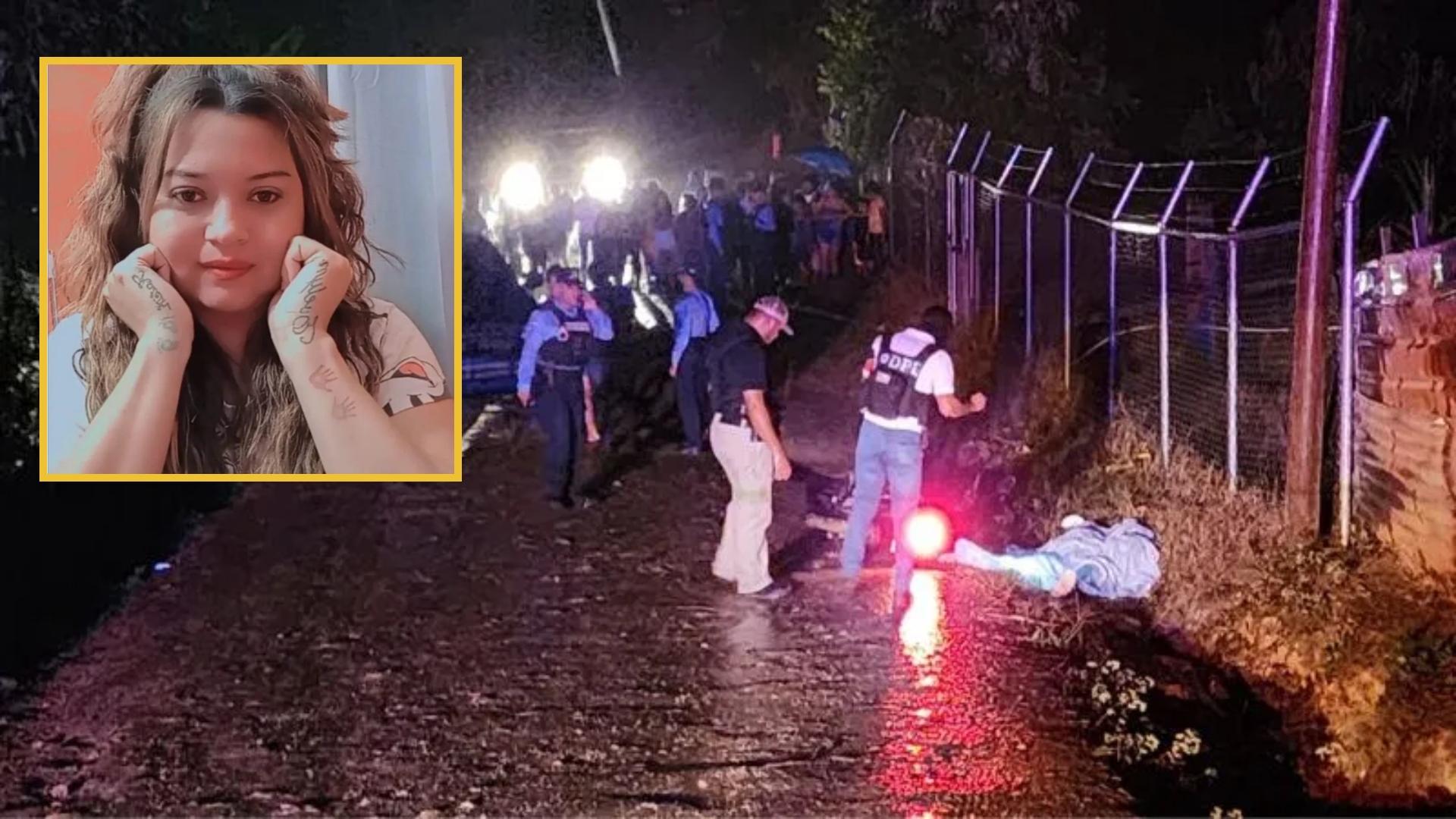 Frente a su hijo le quitan la vida a una mujer en Guaimaca