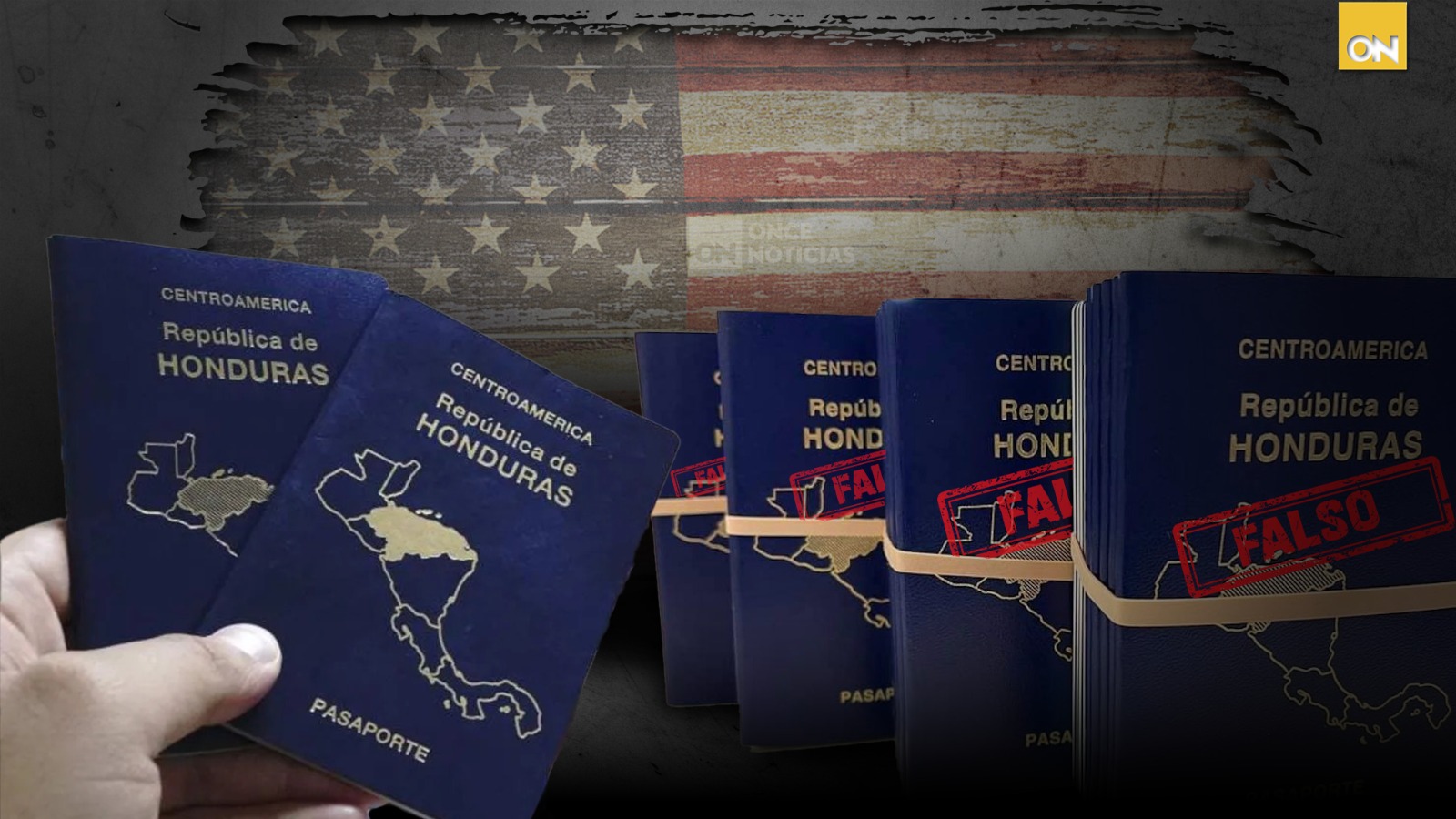 ¡TENGA CUIDADO! Alertan a hondureños en EEUU sobre red de falsificadores de pasaportes