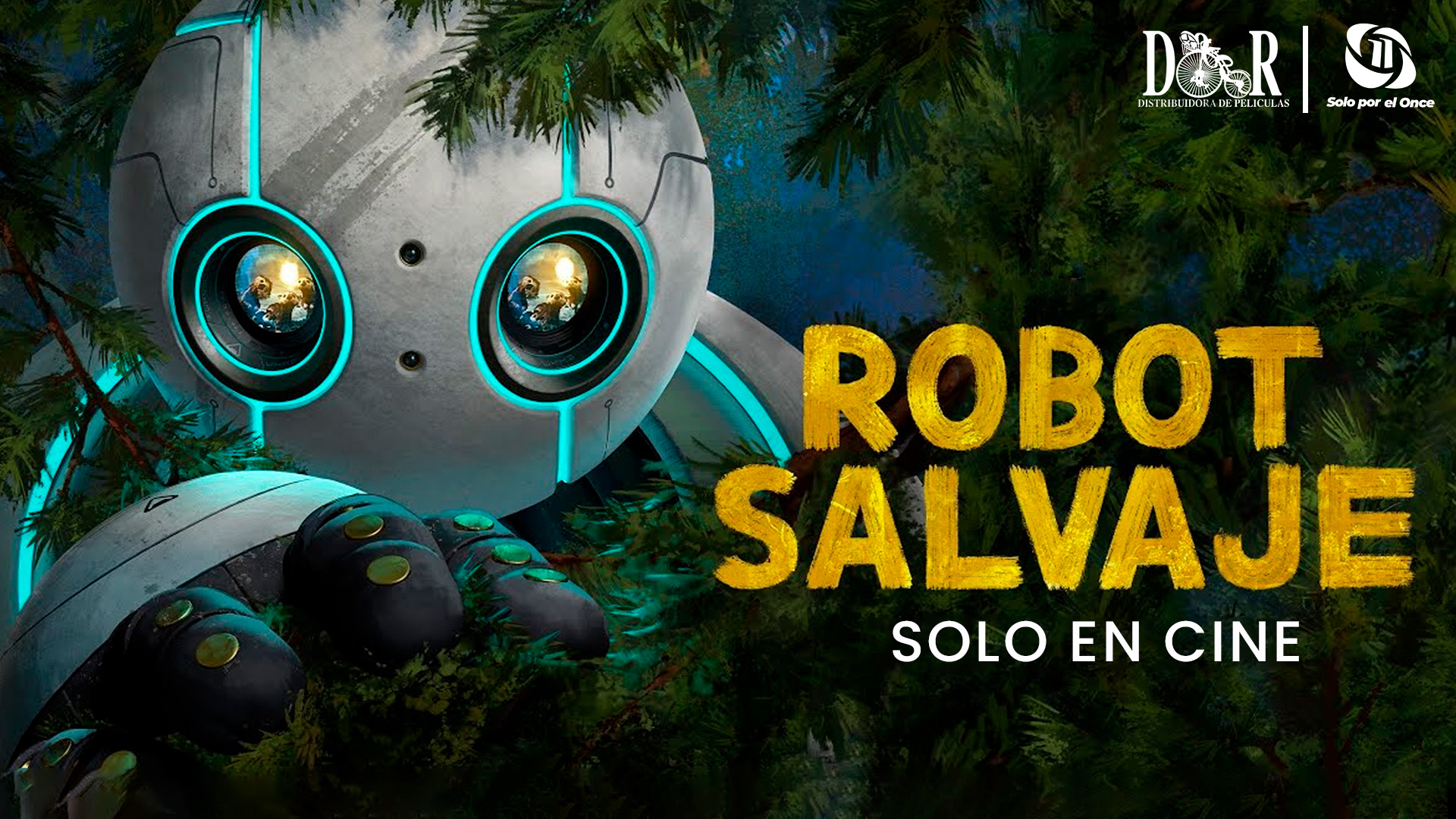 Robot Salvaje estrena este próximo 26 de septiembre, teniendo su pre estreno el 21 y 22 de septiembre