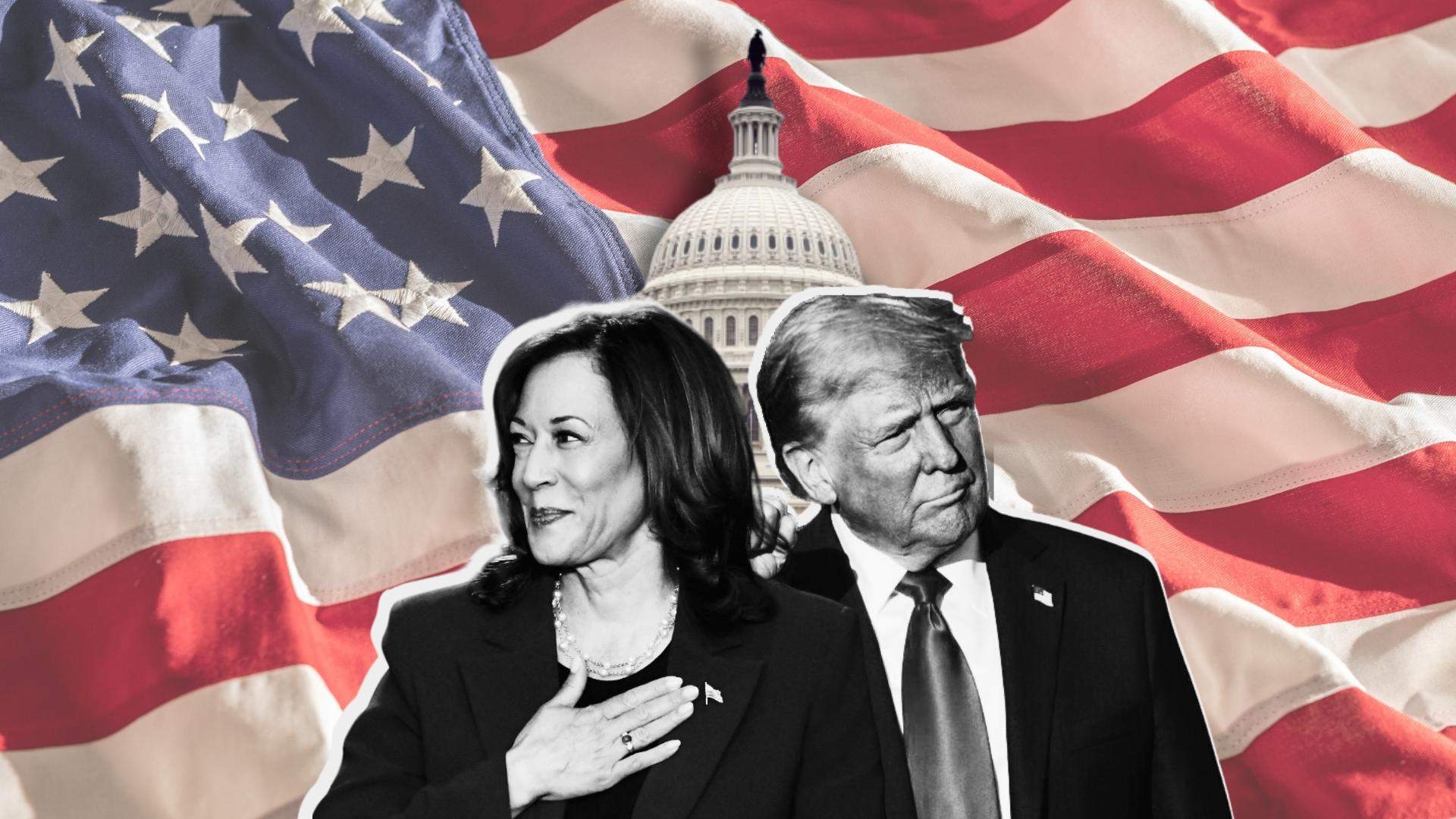 Kamala Harris vrs Donald Trump