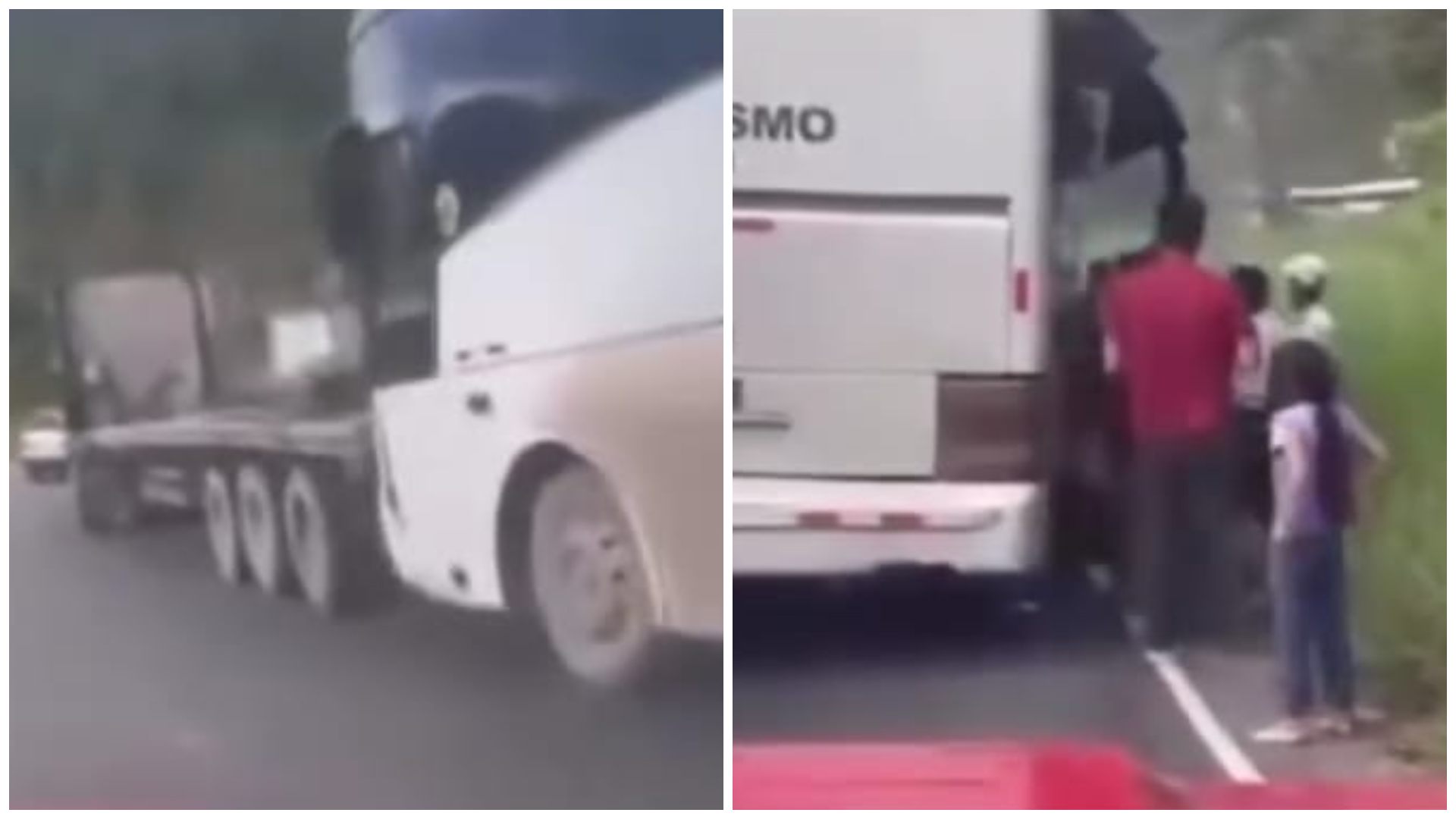 De milagro se salvan pasajeros