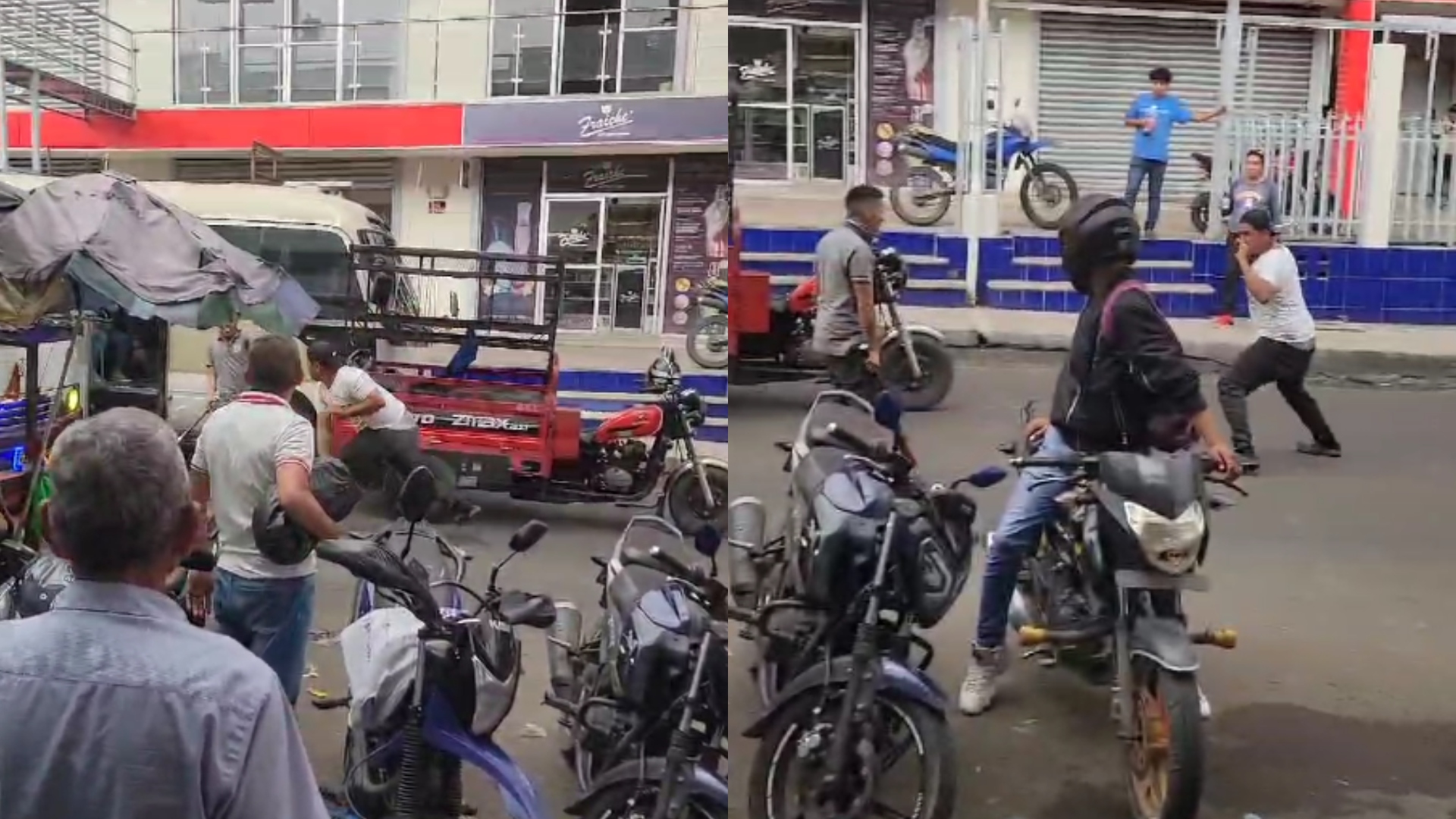 Pelea en Comayagüela