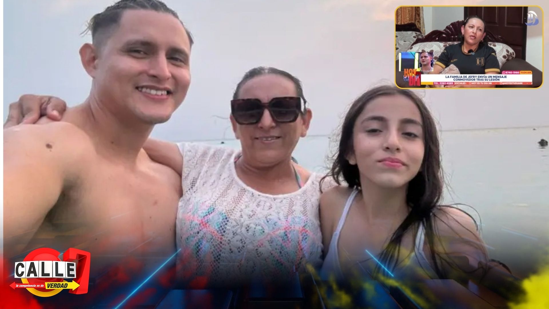 "Si el está triste yo también" | Jefry Merino recibe conmovedor video de su mamá y hermana