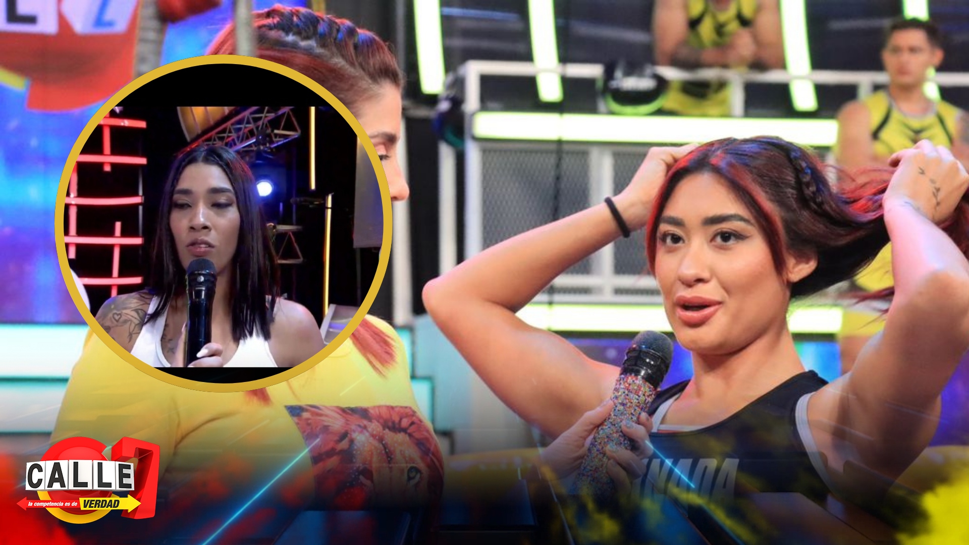 Angie y Agustina protagonizan tremendo pleito en Calle 7 Internacional