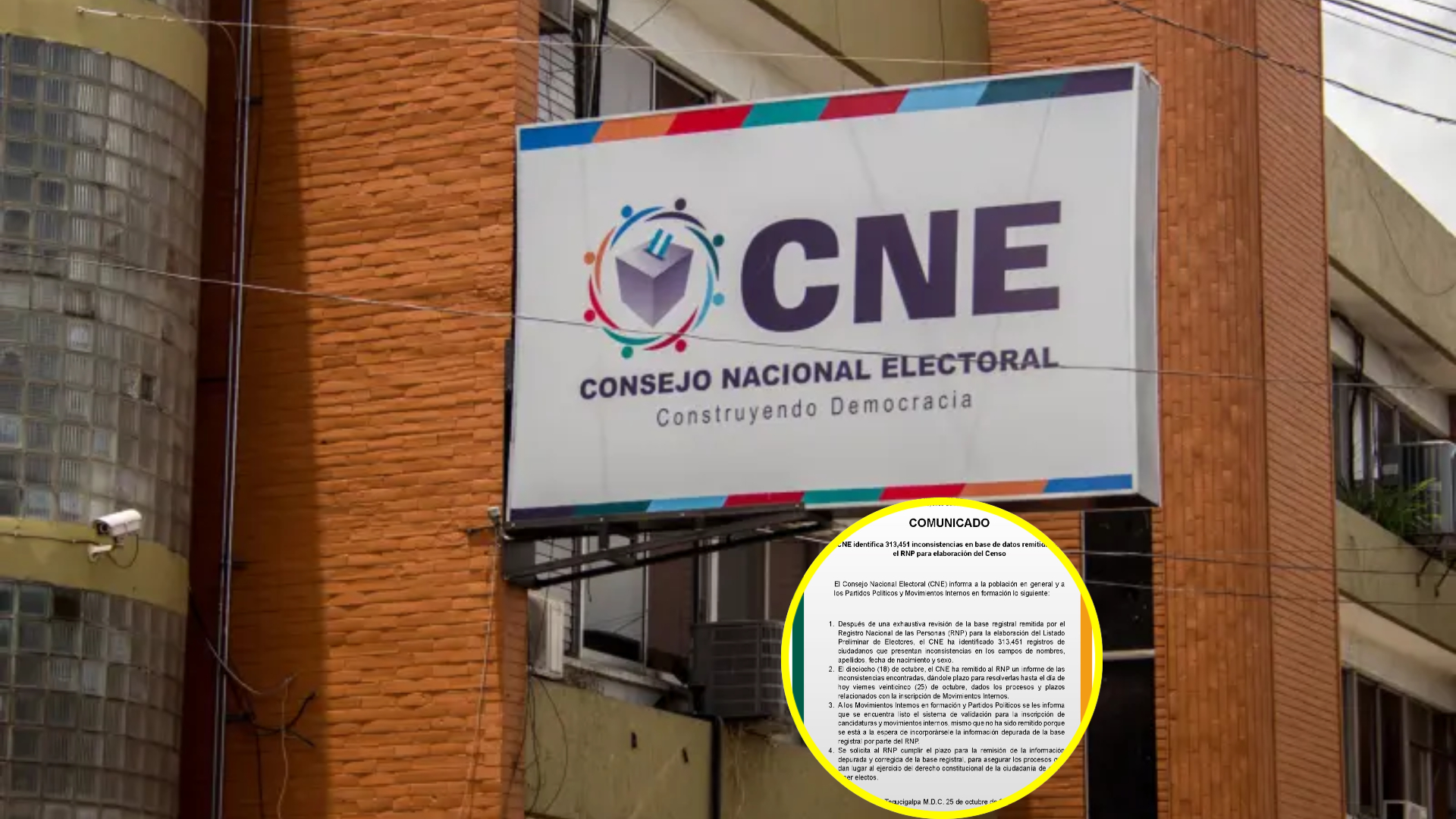 CNE detecta inconsistencias en registros ciudadanos y exige correcciones para garantizar transparencia electoral