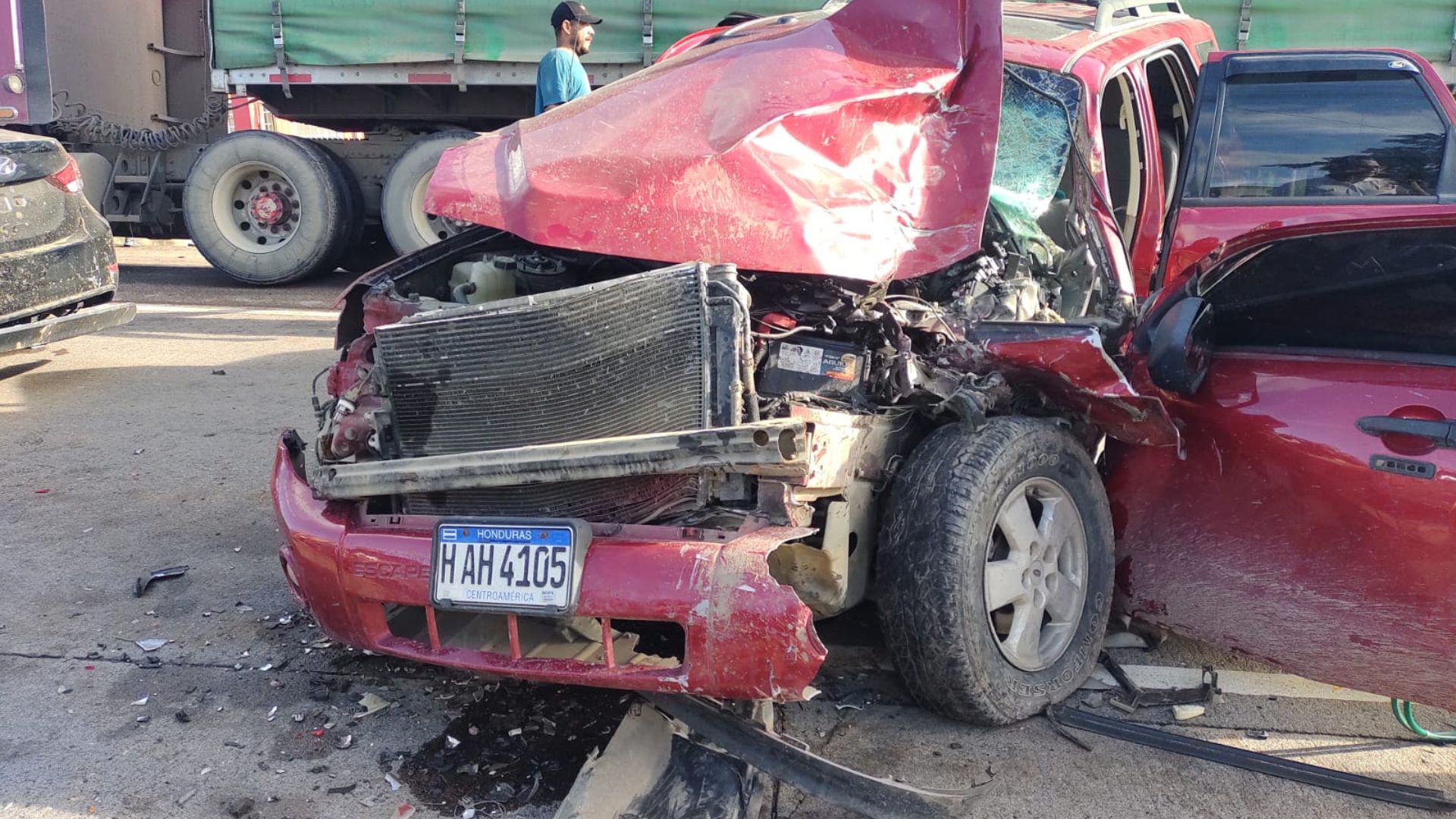 accidente Siguatepeque deja lesioandos