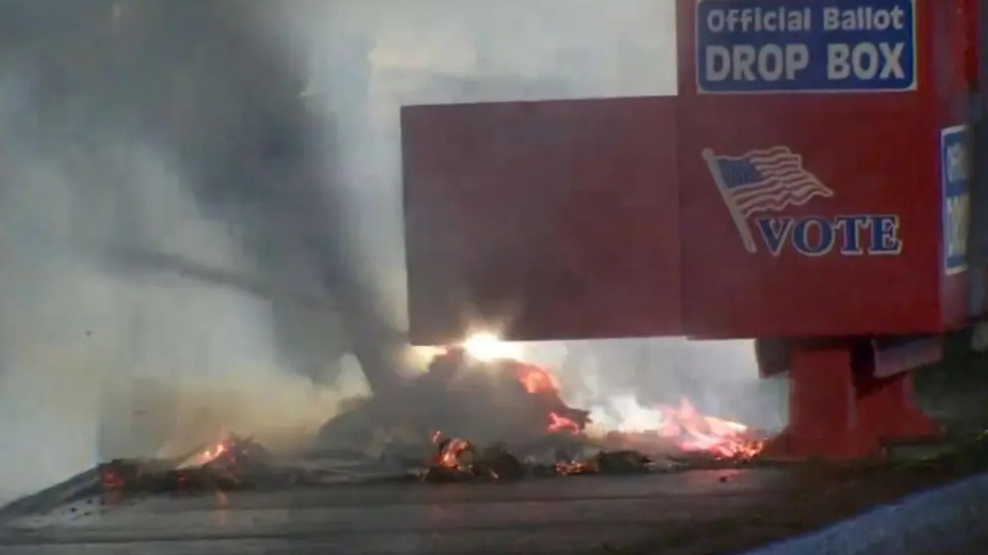 incendias urnas en EE.UU.