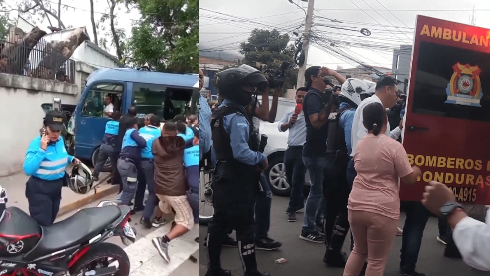 accidente rapidito Tegucigalpa