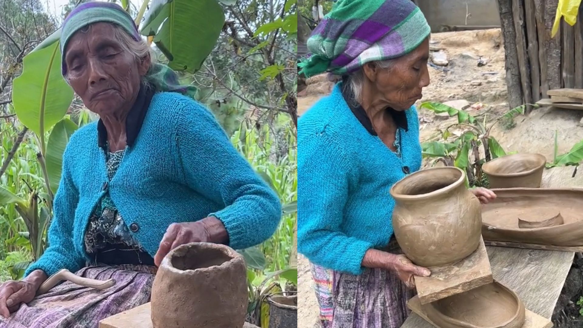 abuela ciega