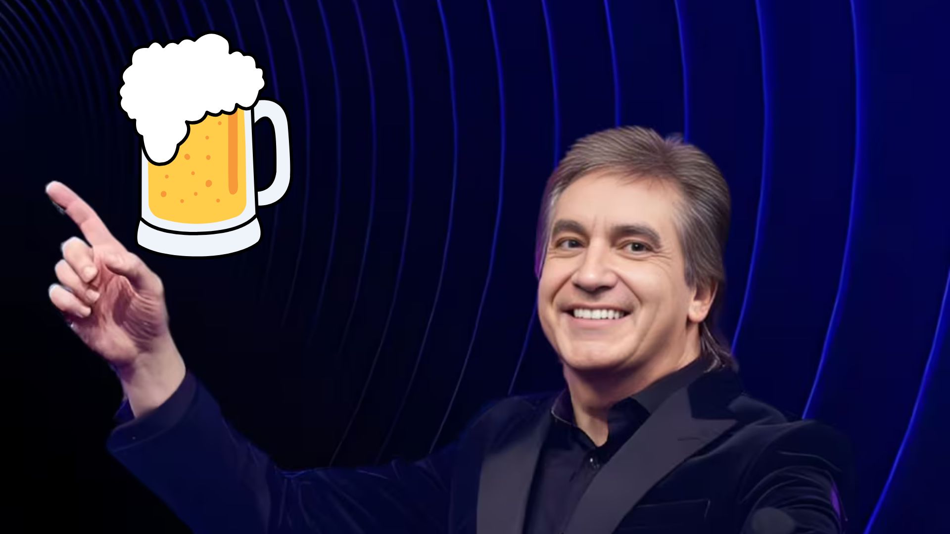 Para los cristianos tomar cerveza es un acto de pecado, pero el pastor argentino Dante Gebel toma cerveza bien fría.