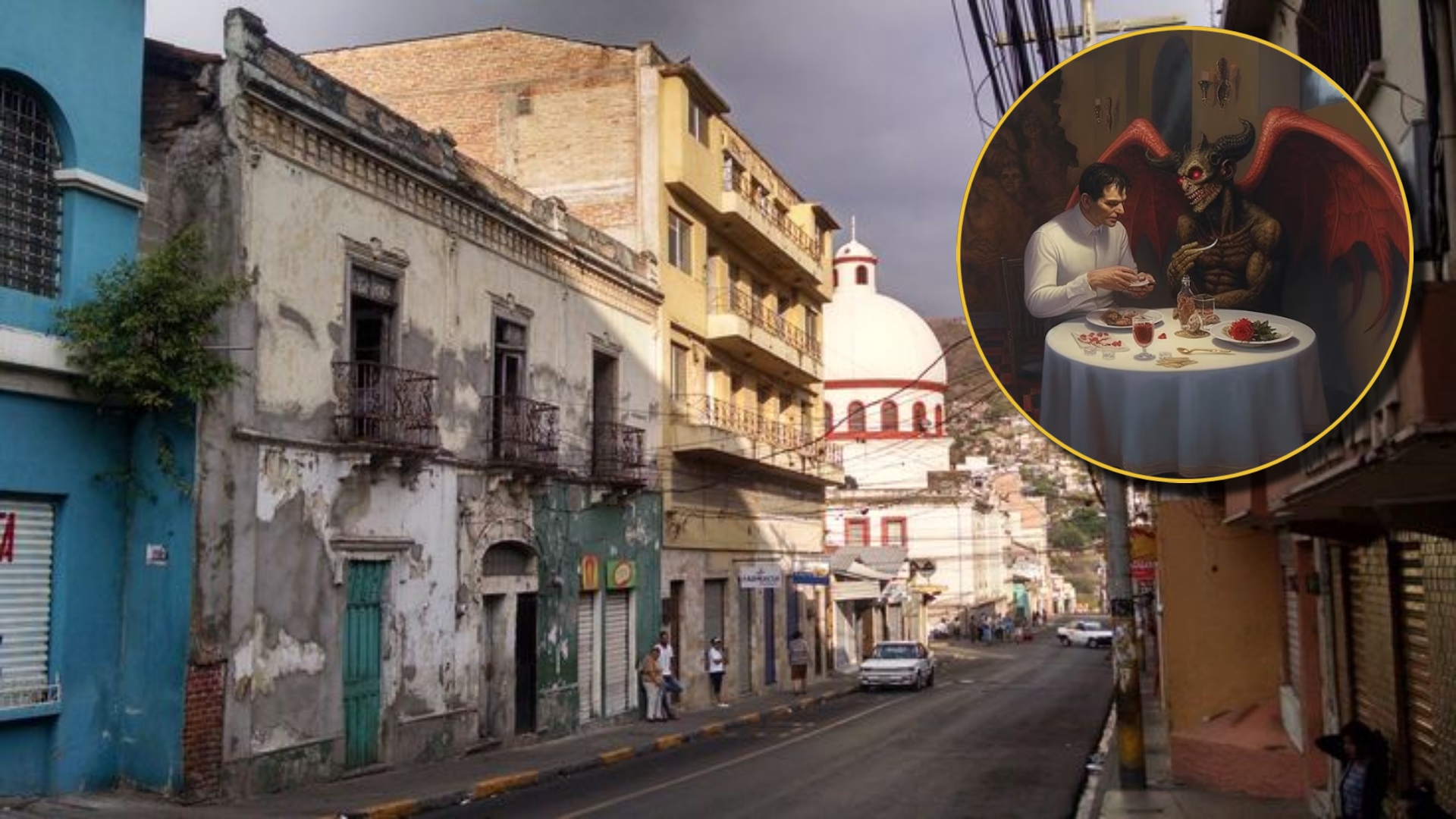 Restaurante embrujado en Tegucigalpa
