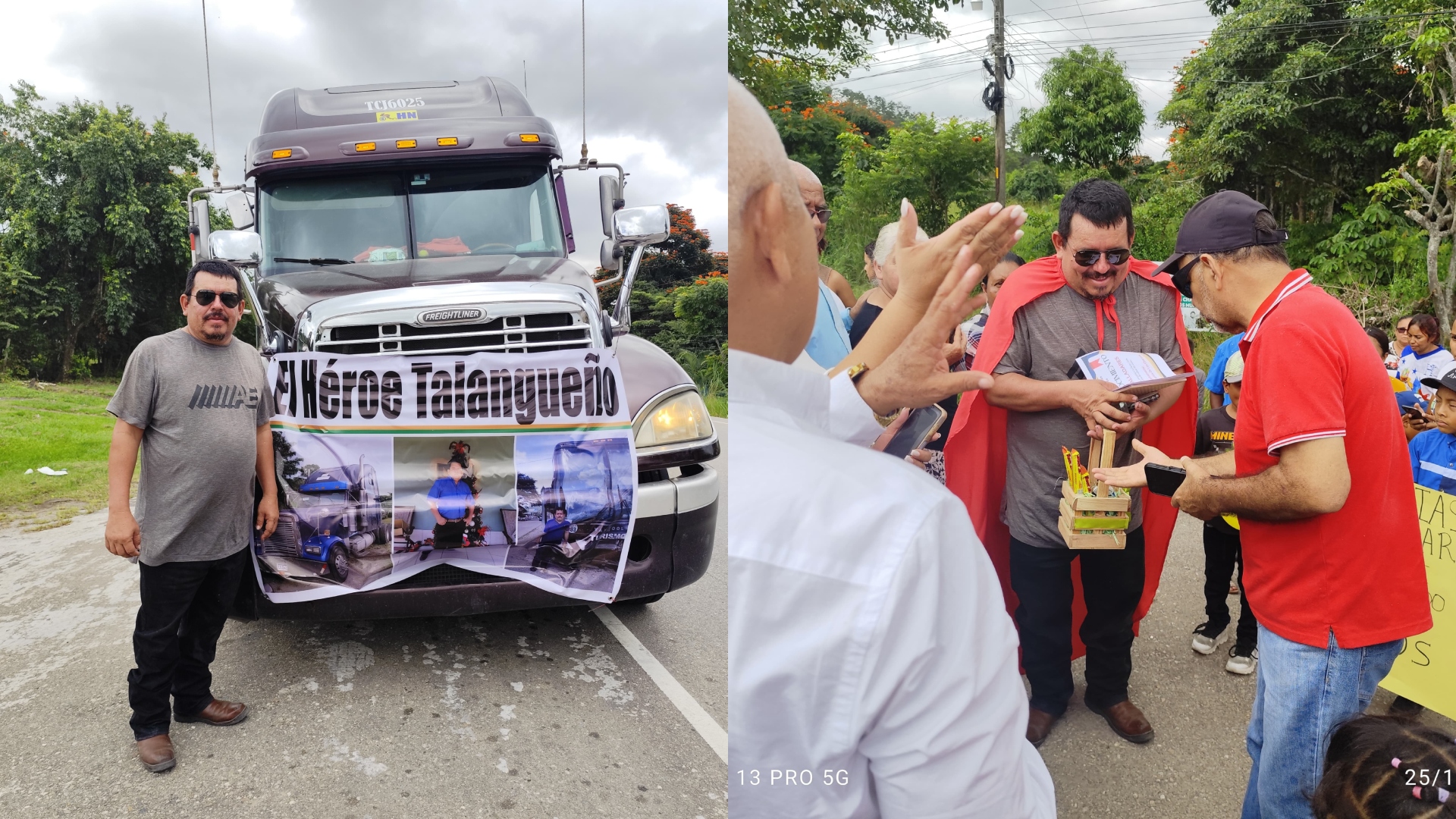 Así recibieron a Elías Valladares en Talanga tras su asombrosa hazaña