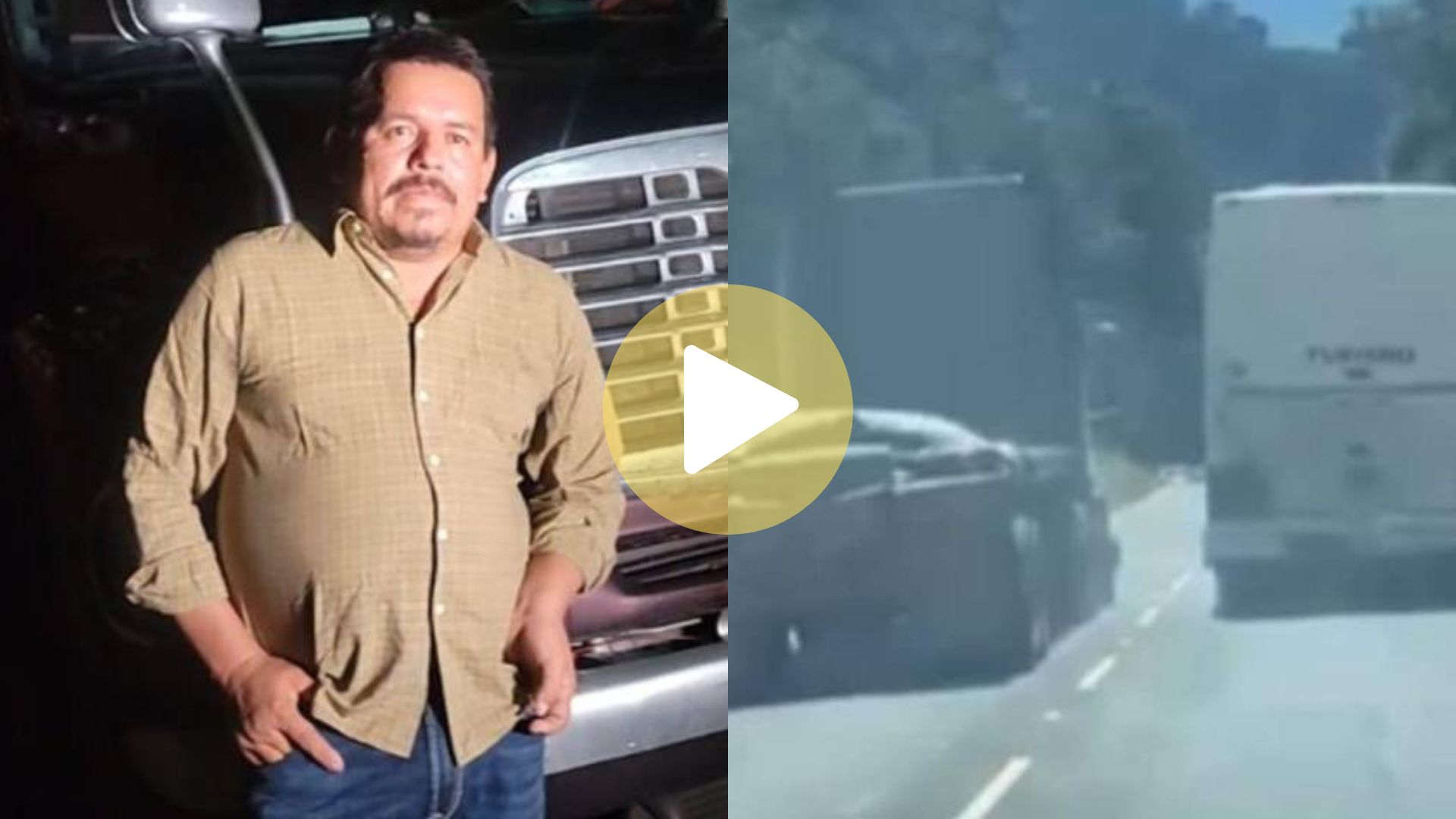 Elías Valladares captó video inédito tras detener bus sin frenos.