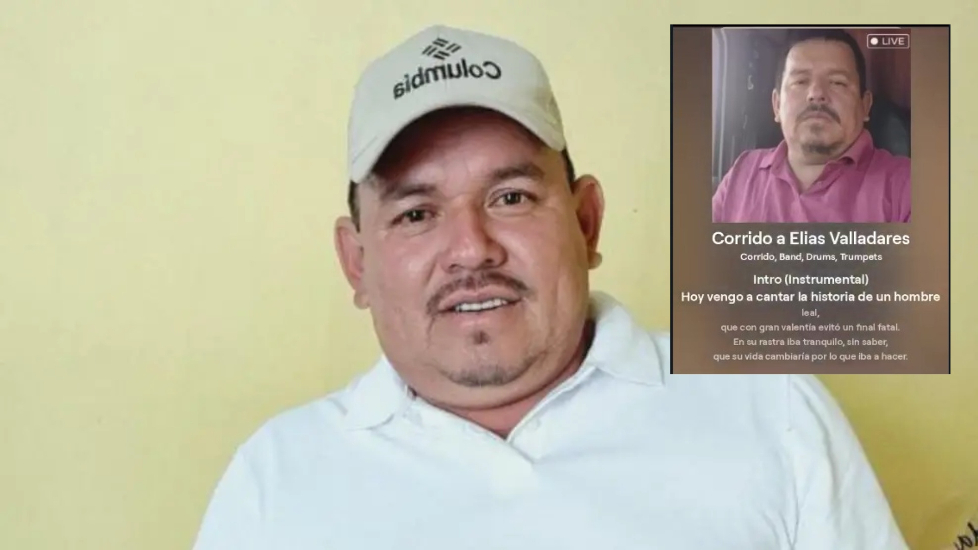 Hondureños dedican corrido a Elías Valladares