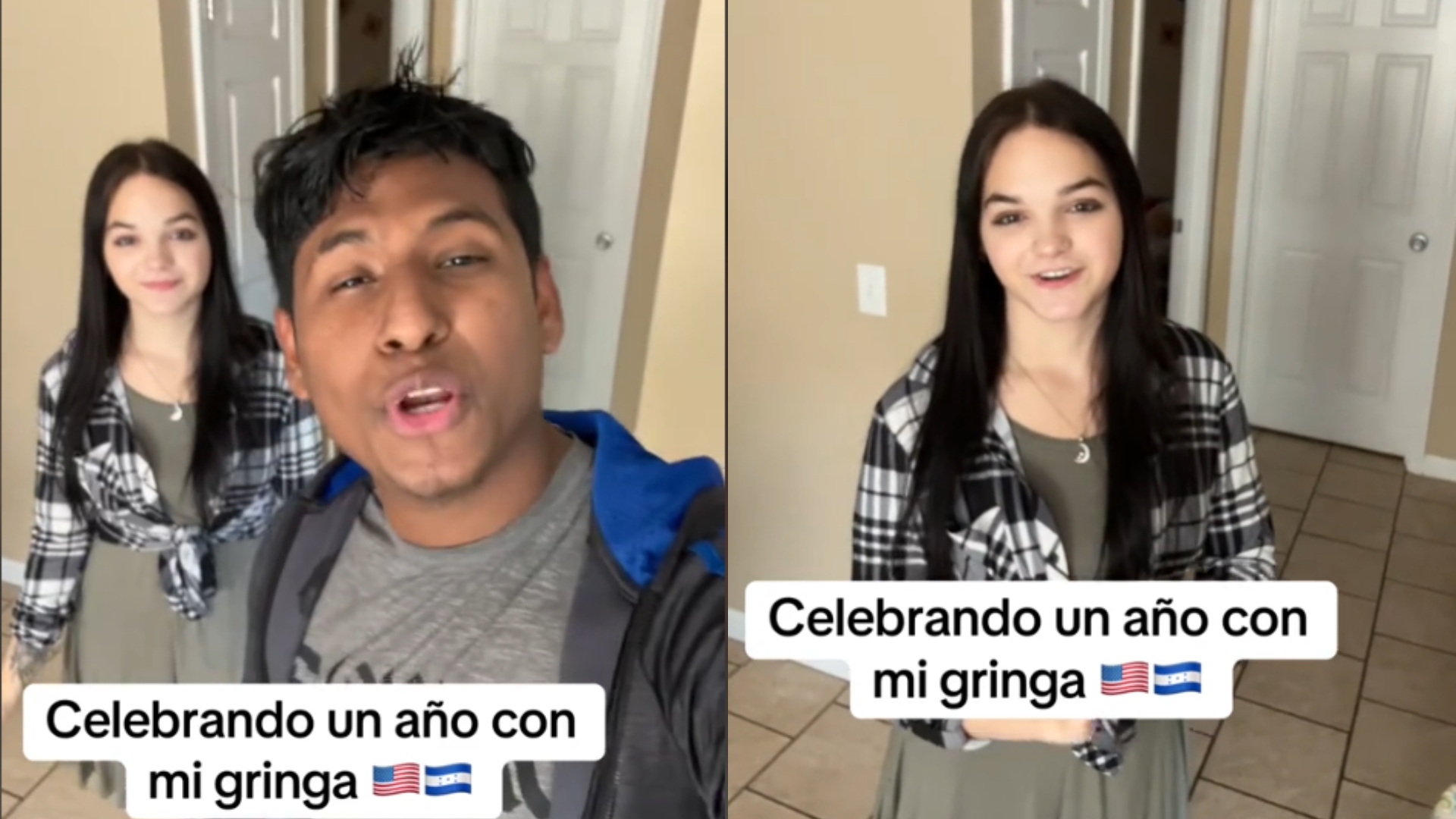 Hondureño con una gringa