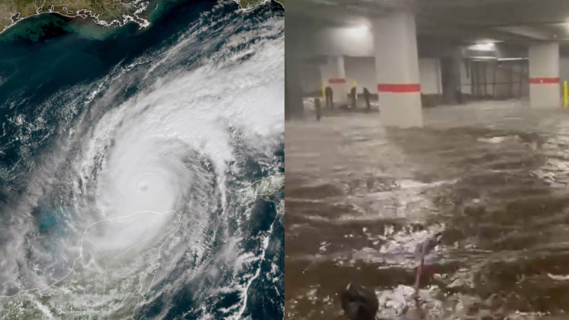 La intensidad del Huracán Milton no se detiene y se va acercando el momento que muchos temen.