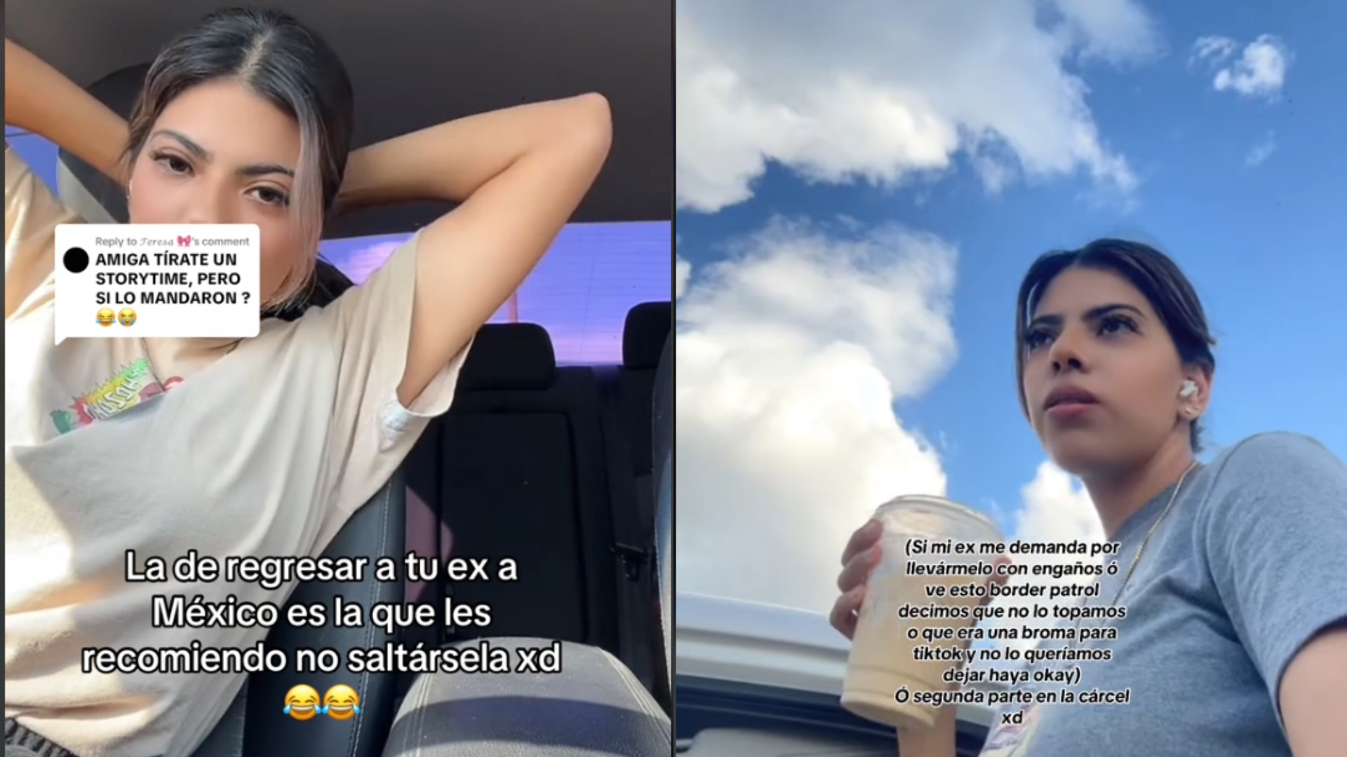 Joven deporta a su novio video viral TikTok
