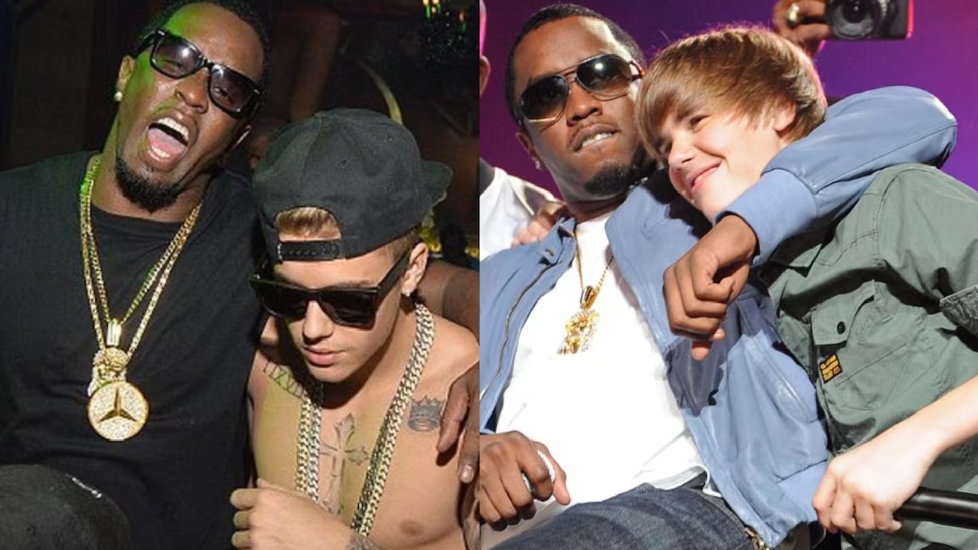Puff Daddy y Justin Bieber