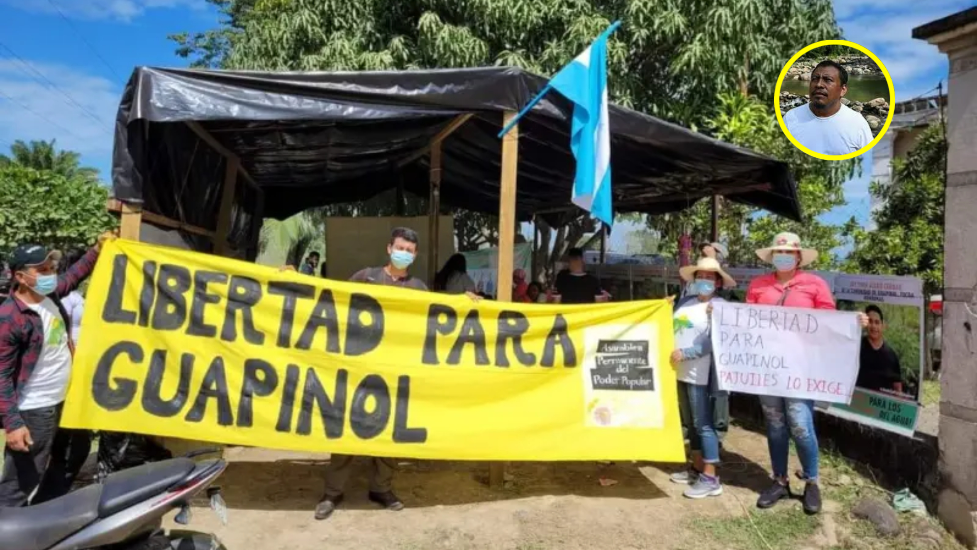Libertad para ambientalistas de Guapinol