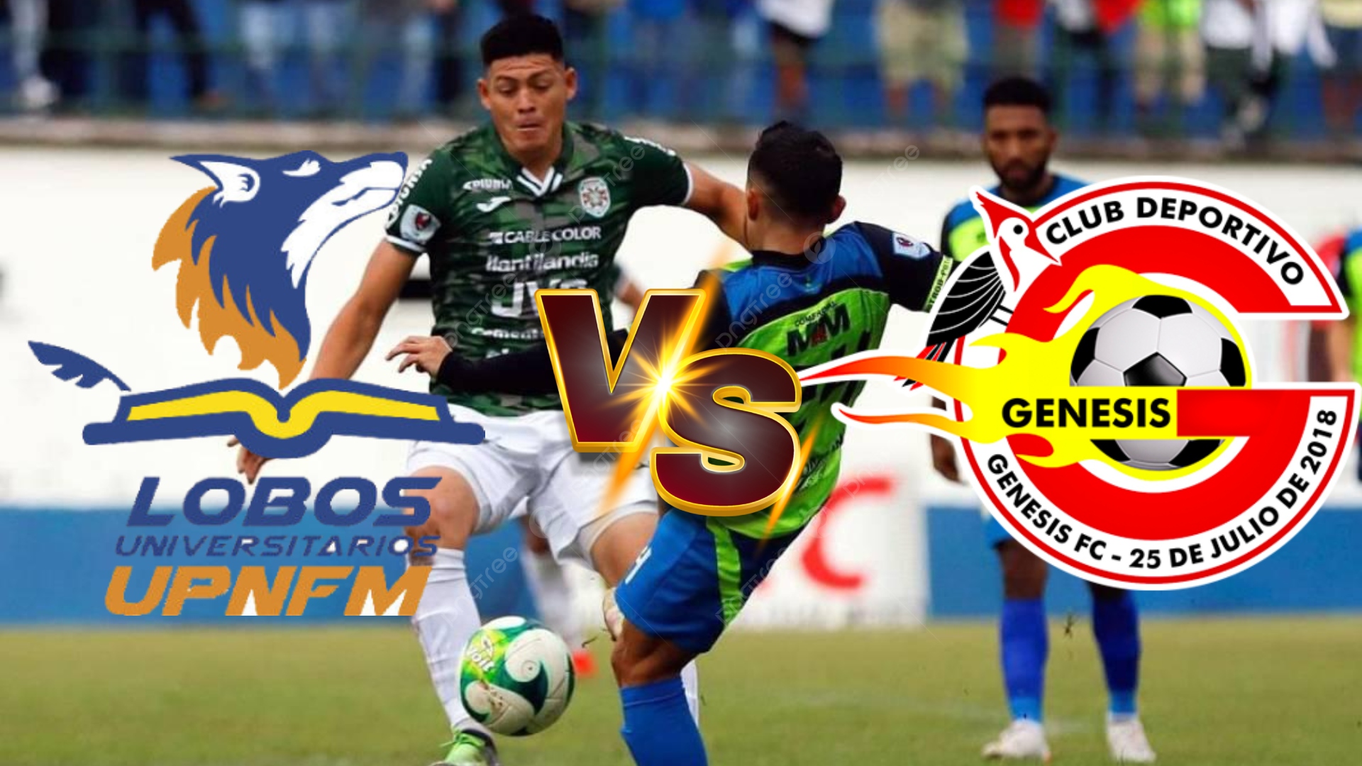 Lobos UPNFM vs. Génesis