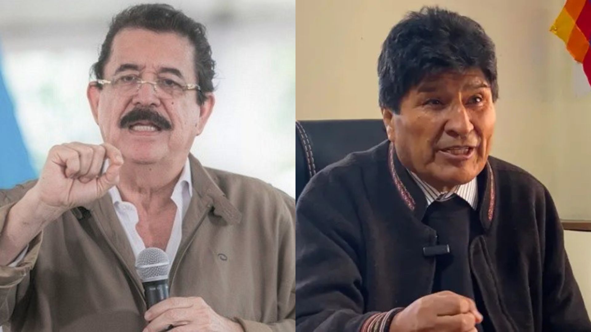 Manuel Zelaya condena atentado contra Evo Morales