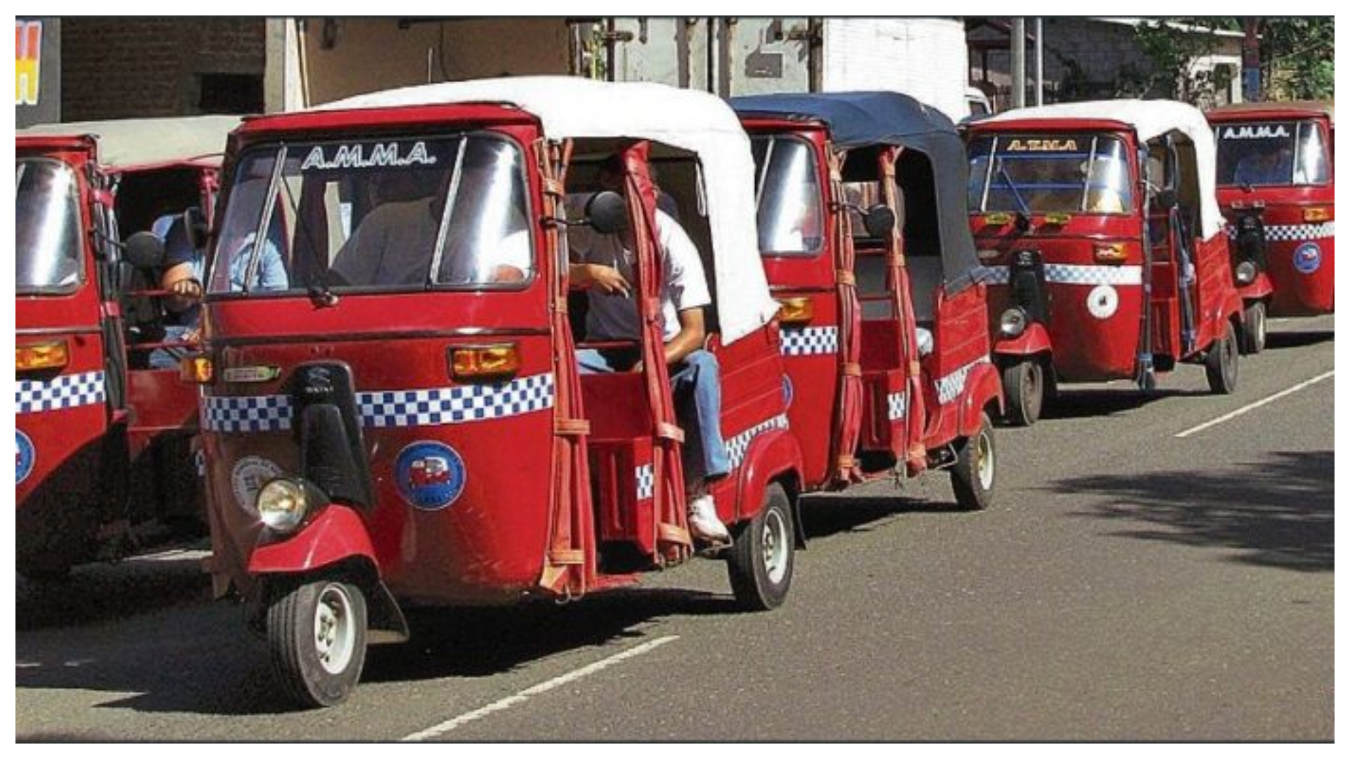 Mototaxis de Honduras
