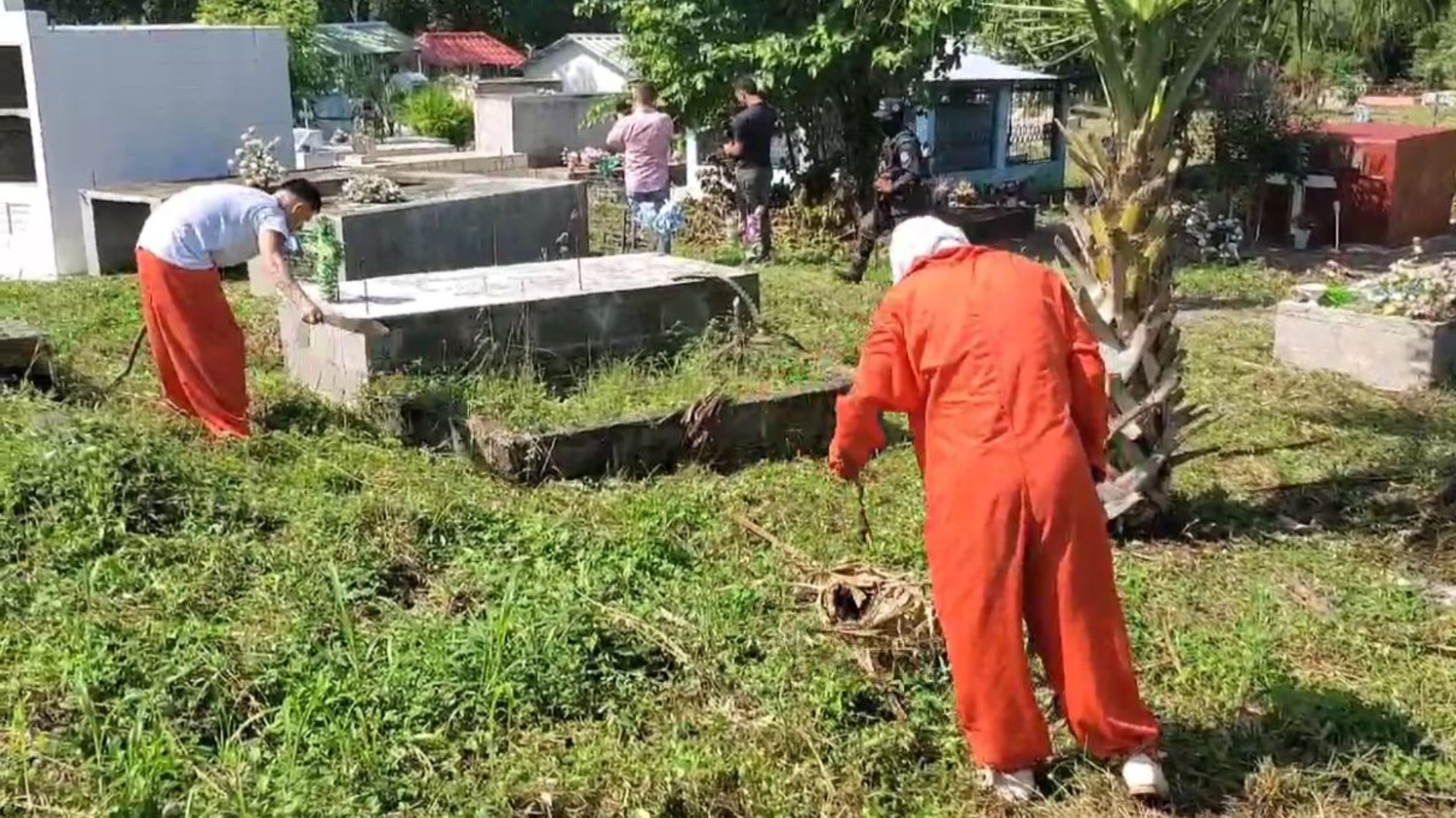 Privados de libertad Honduras cementerios