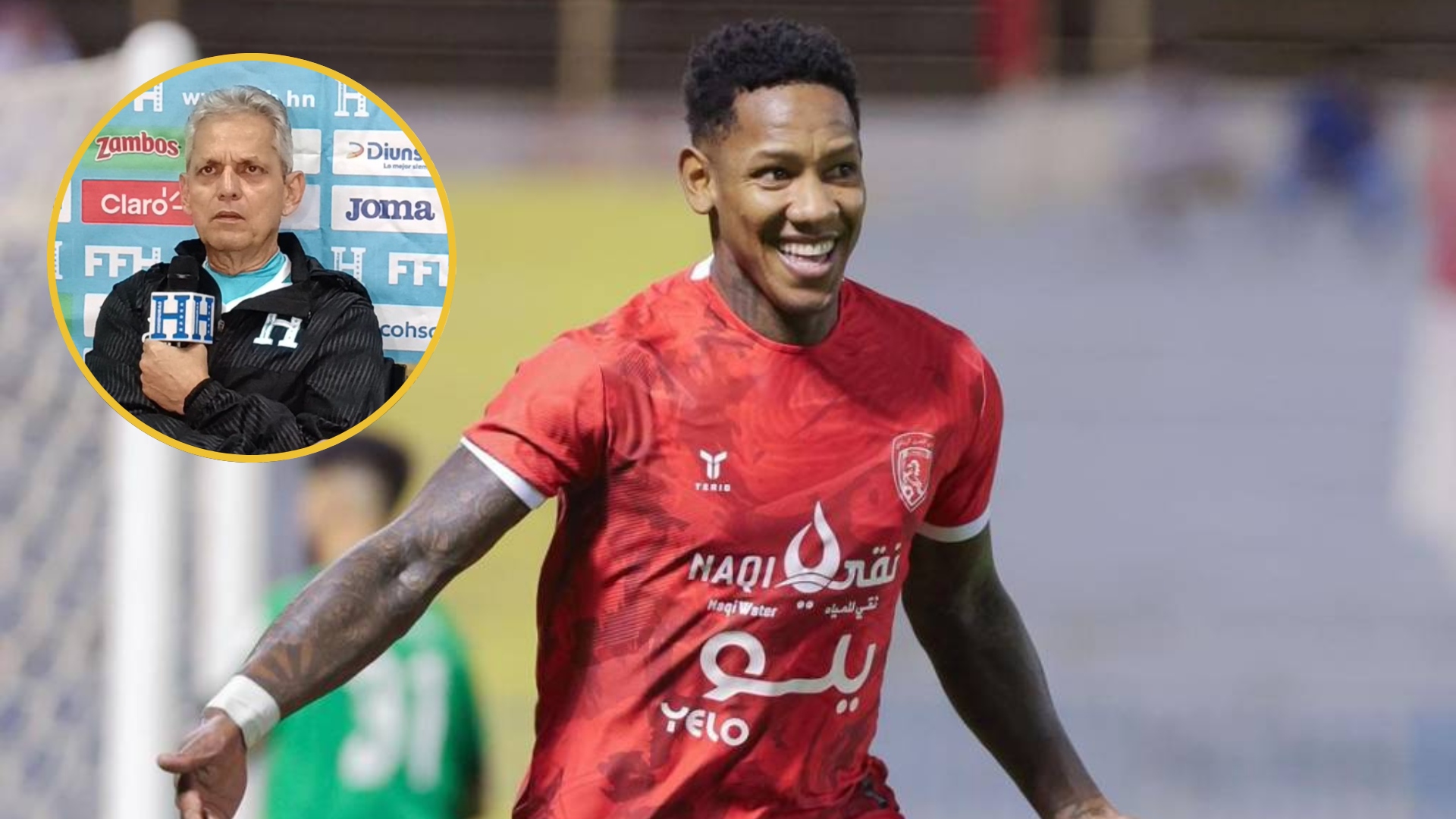 Reinaldo Rueda le explica a Romell Quioto porqué no lo convoca a la Selección