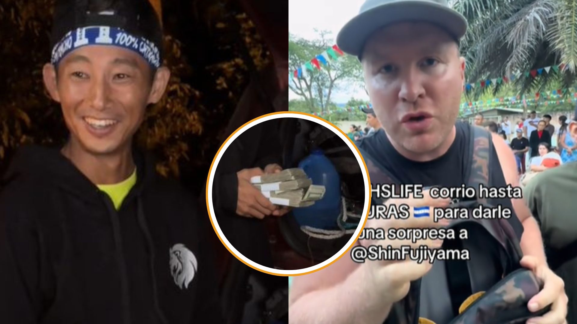 Shin Fujiyama es sorprendido con fajos de dólares y su reacción es viral ¿Quién se los dio?