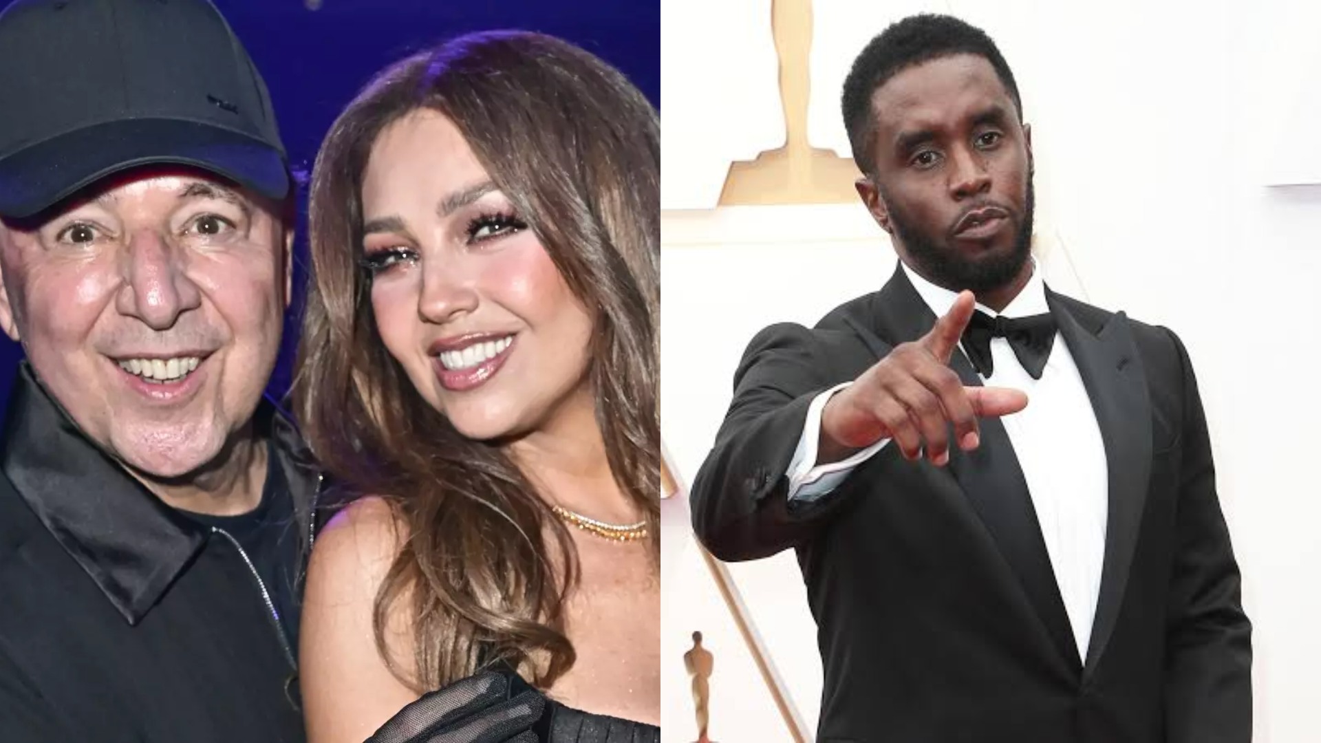 Tommy Mottola Diddy Thalía