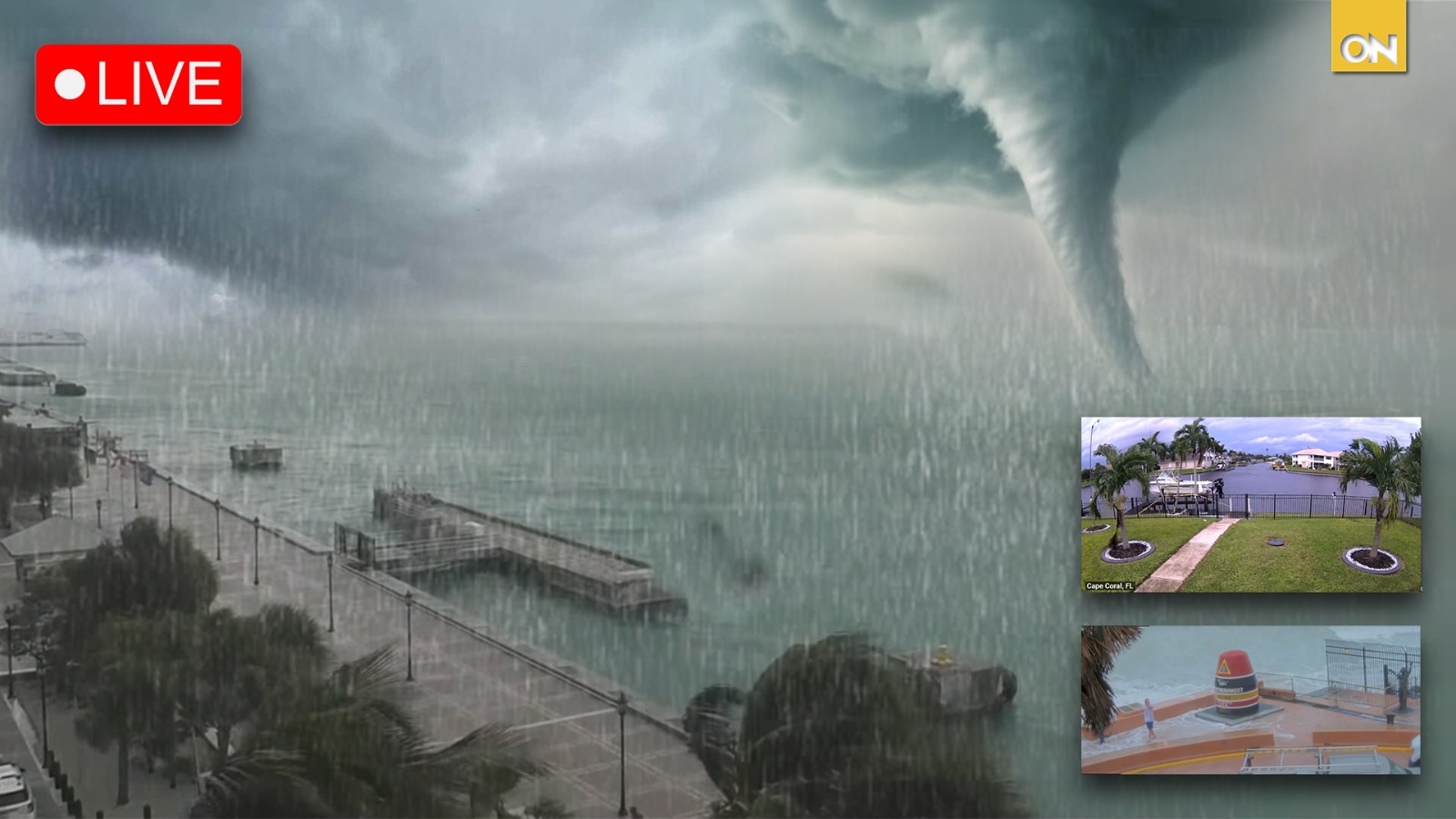 Huracán Milton hoy trayectoria en vivo; impacto en Florida
